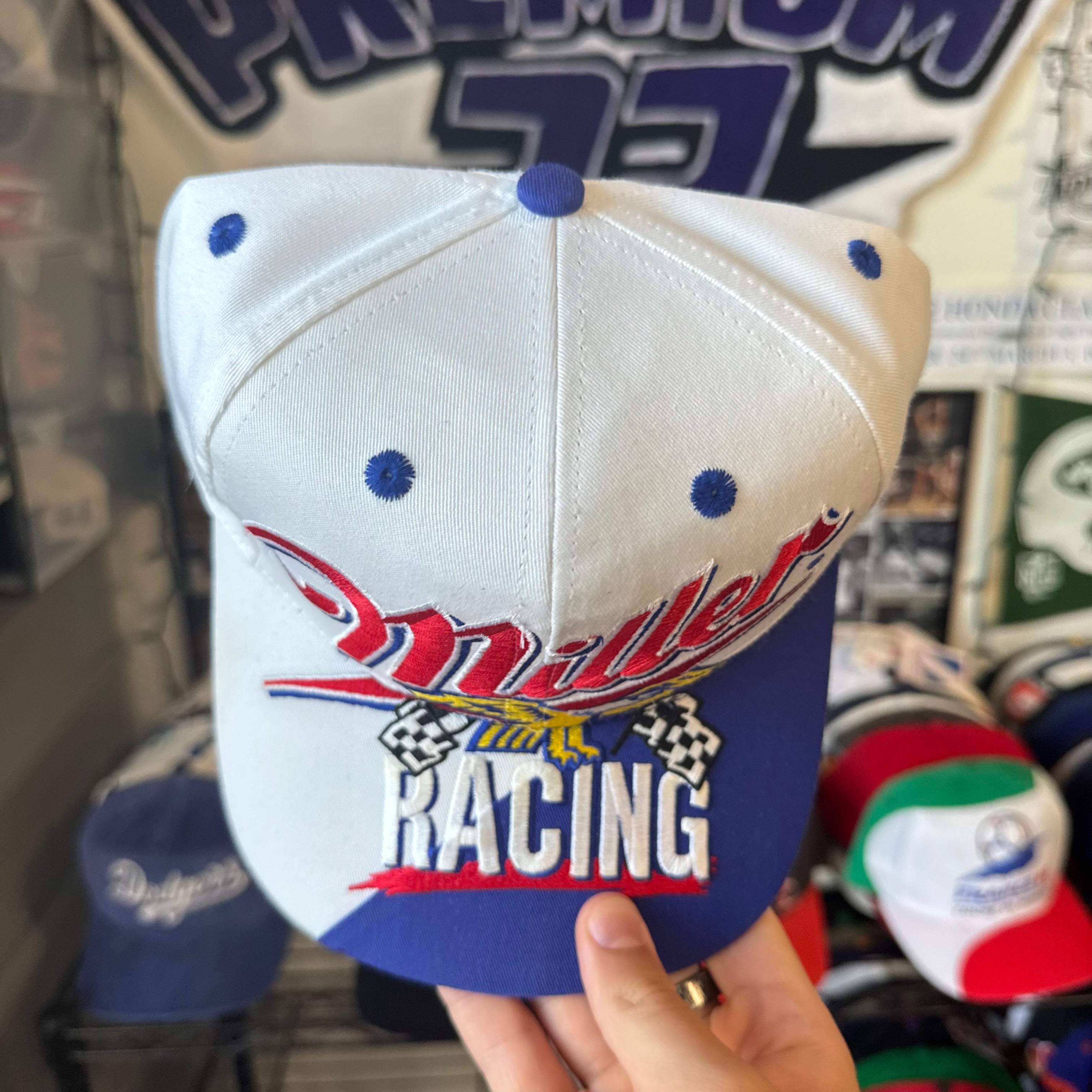 Miller Racing Team Rusty Wallace NASCAR Racing Beer SnapBack