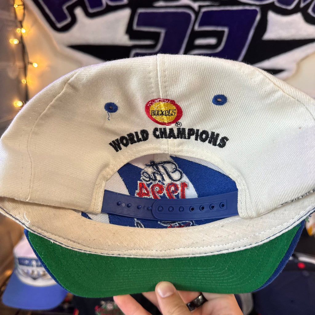 The 1994 NBA Finals Houston Rockets World Champions Logo Athletic Sharktooth Snapback
