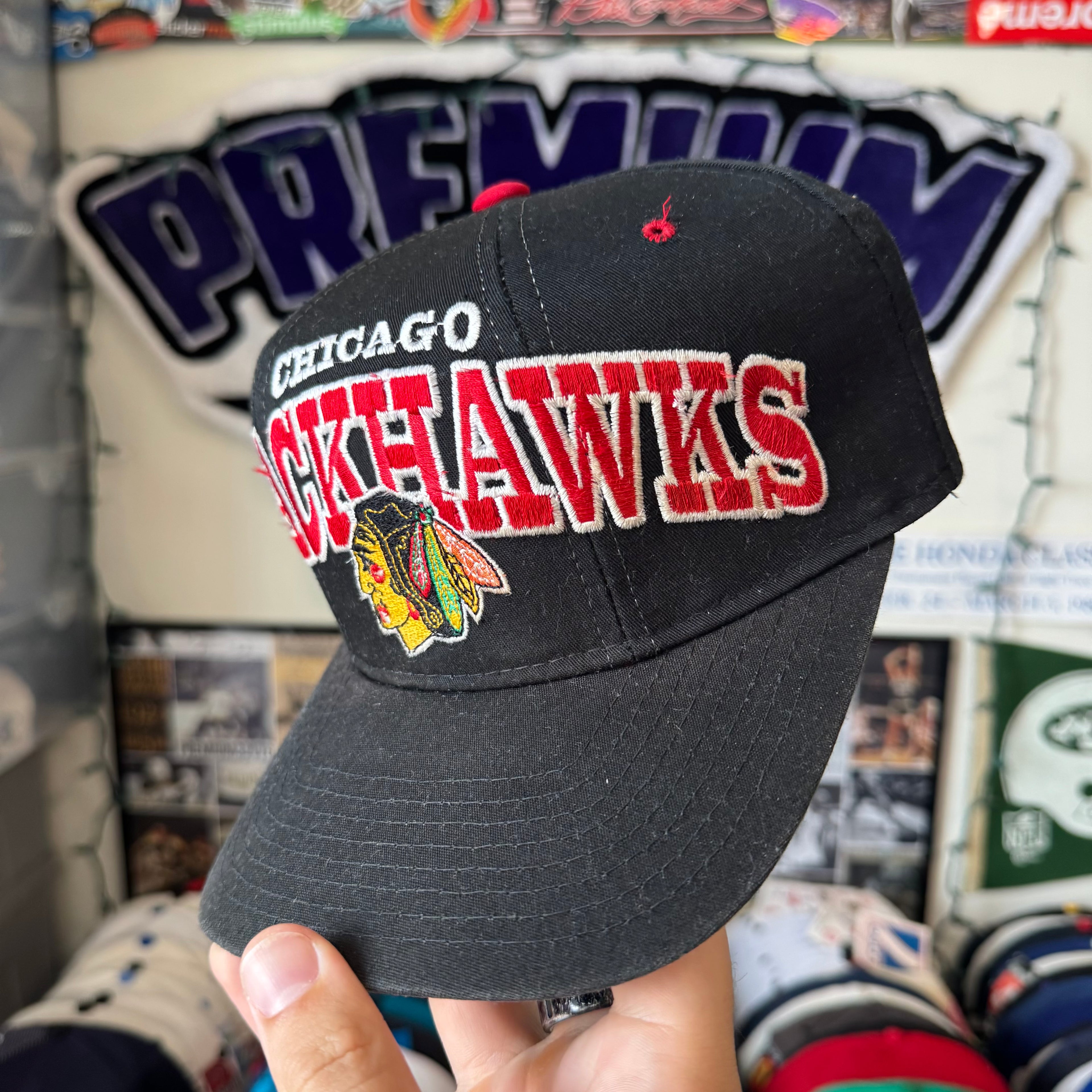 Chicago Blackhawks Western Conference Starter Tri-Power NHL Hockey Snapback