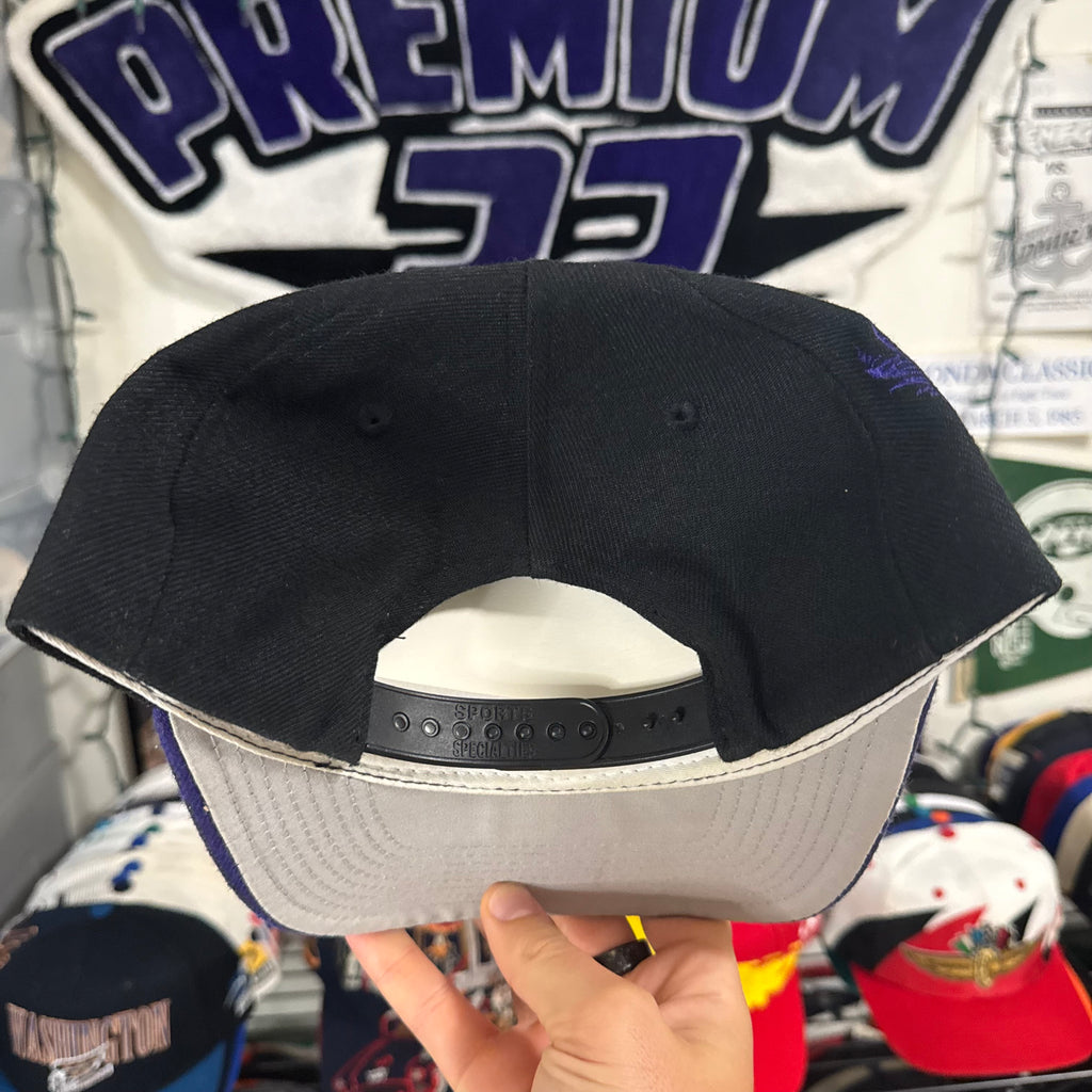 Baltimore Ravens Sports Specialties Laser Black Dome NFL Football Snapback