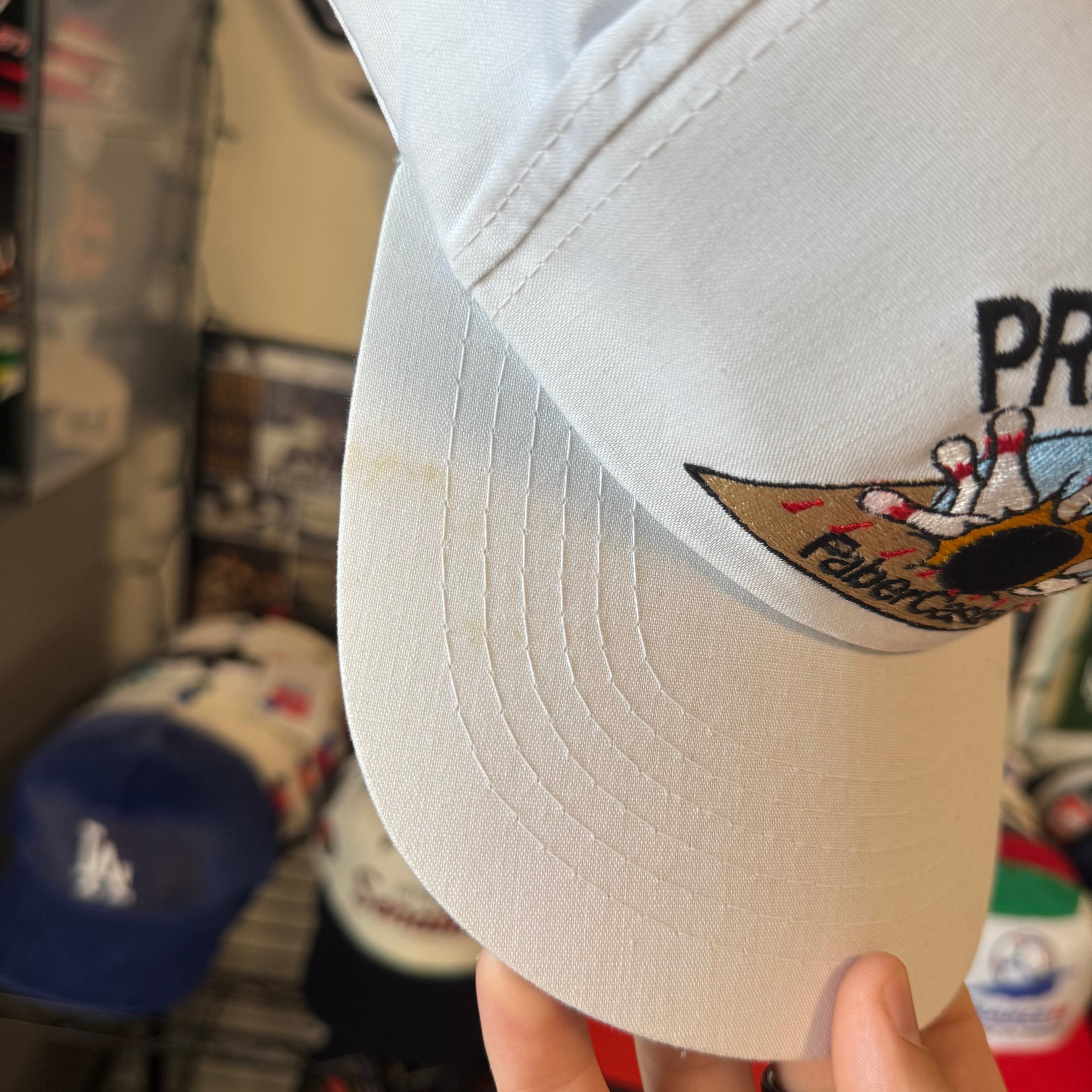 Pro Bowling Tour 1992 Faber-Castellano Bowling Snapback