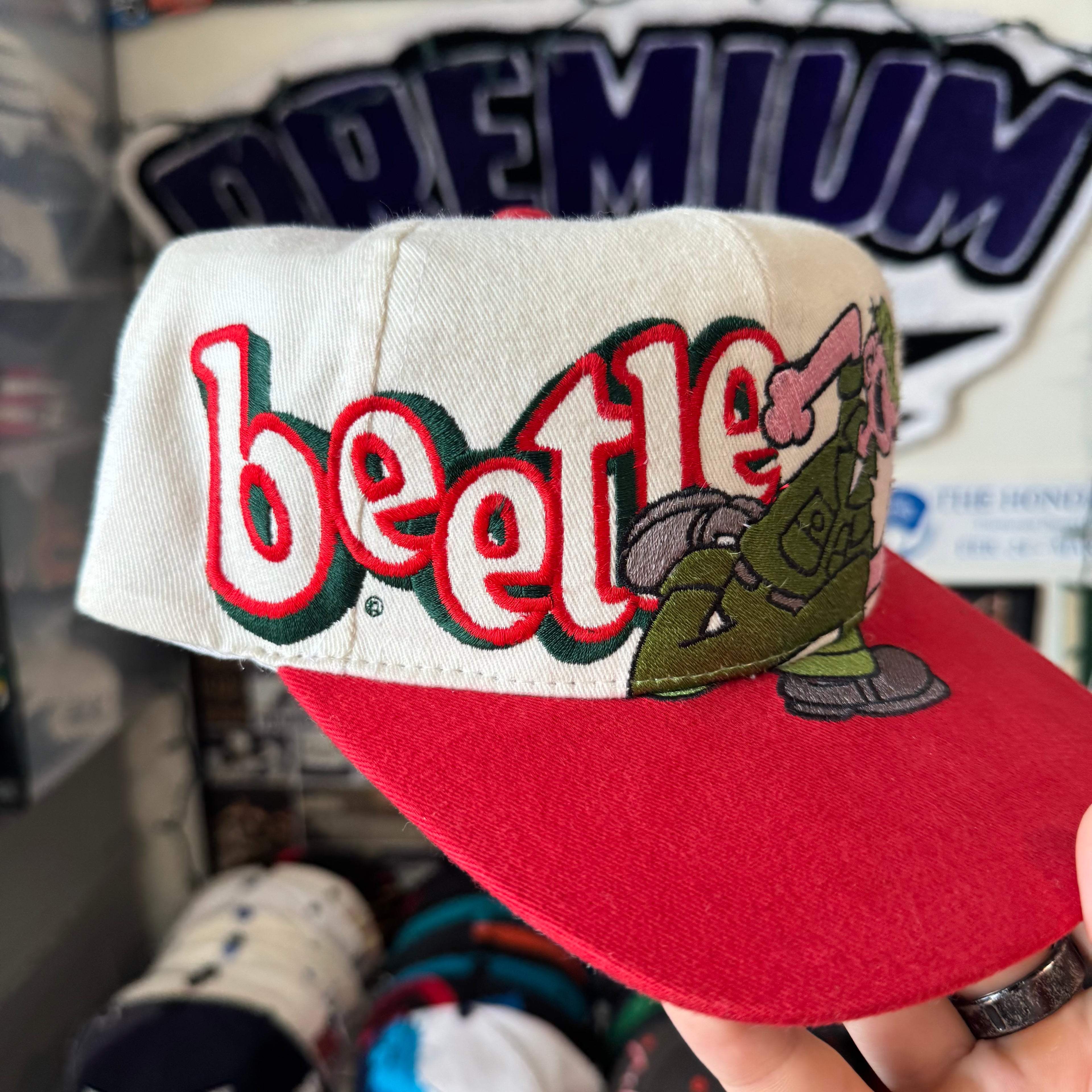 Beetle Bailey Bubble Text Head Start Snapback