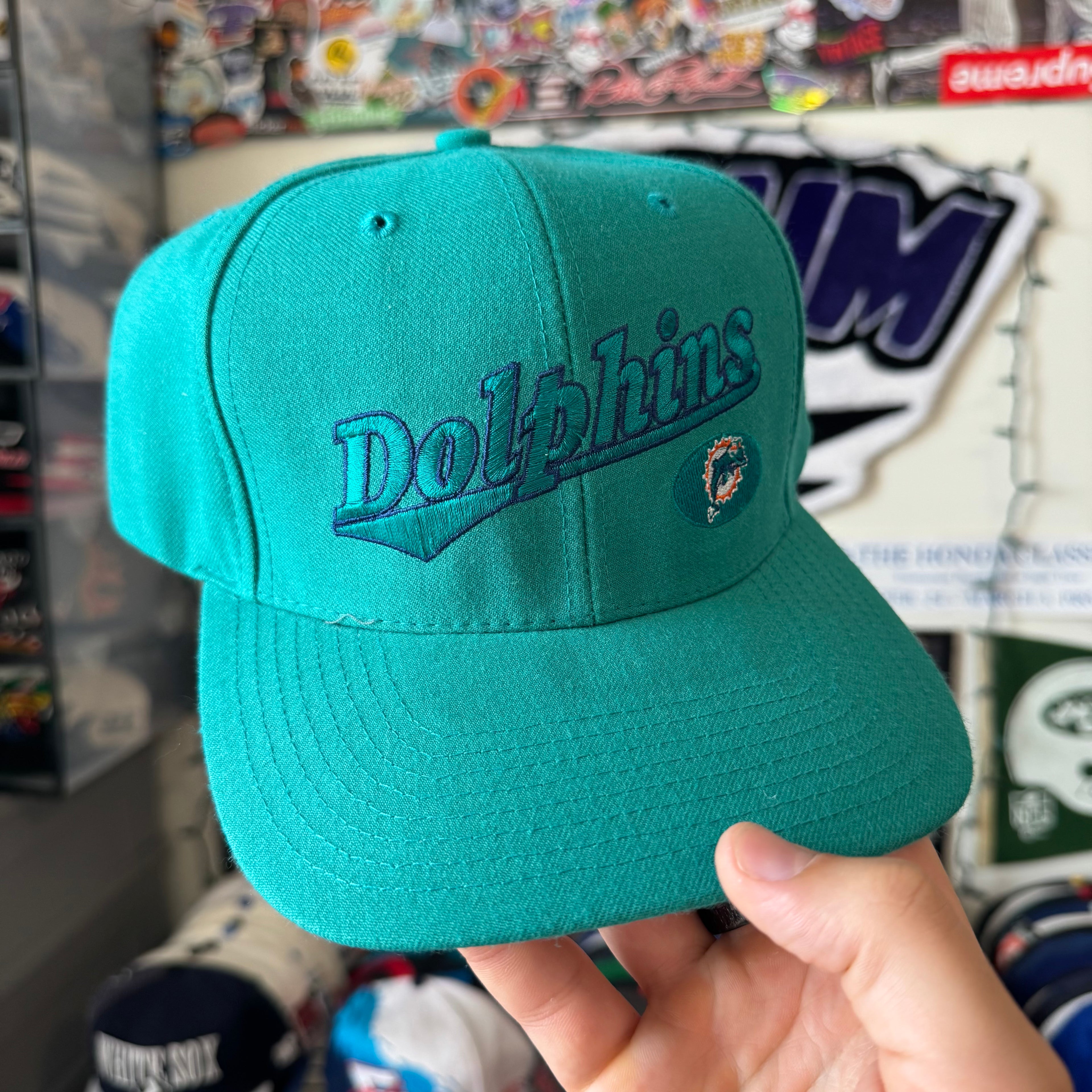 Miami Dolphins Tailsweep by Twins Enterprise NFL Football Snapback
