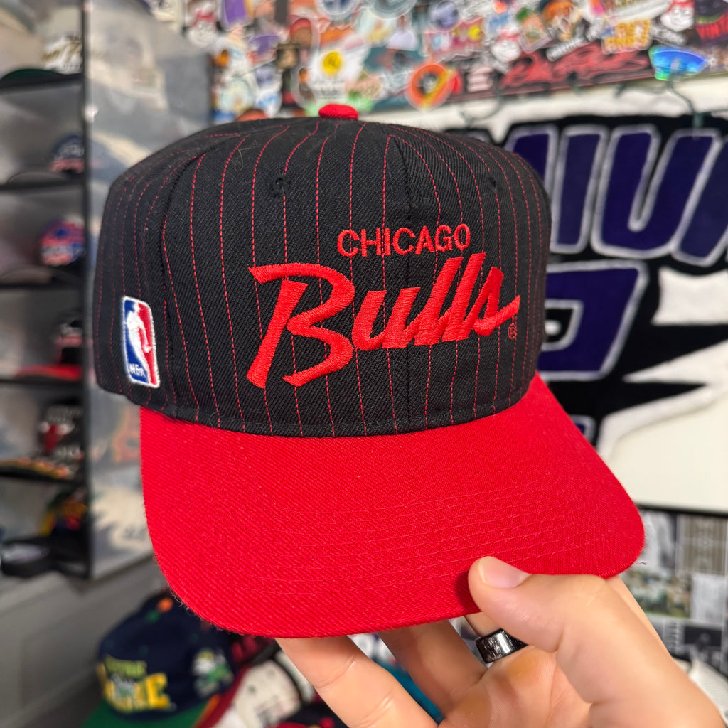 Chicago Bulls Sports Specialties Pinstripe Single Line Script