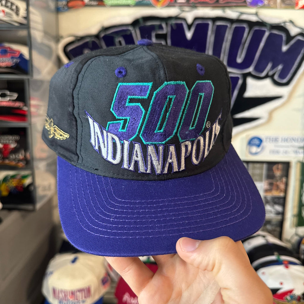 Indianapolis 500 Logo 7 Big Logo Bottom Arch Indy 500 Racing SnapBack