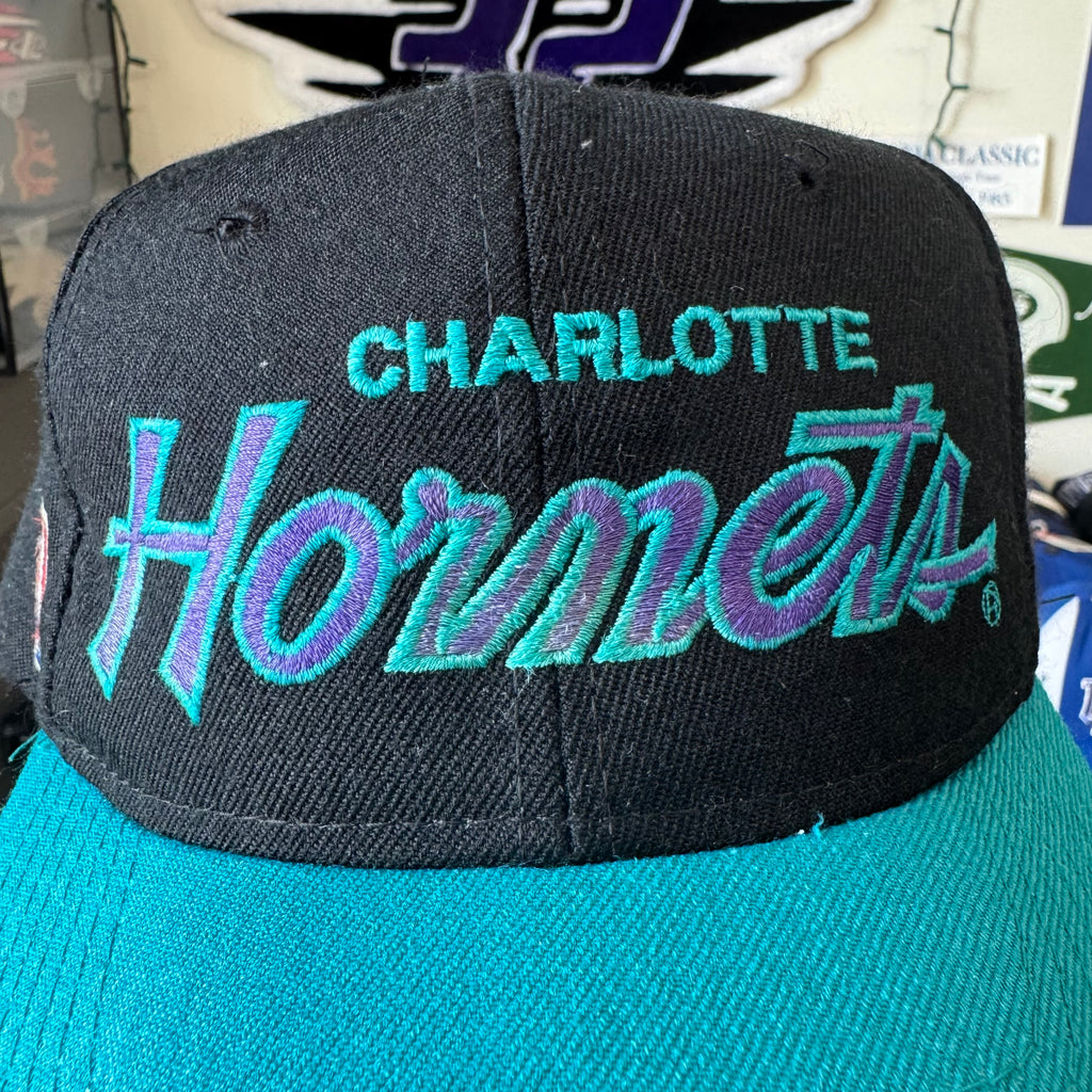 Charlotte Hornets Sports Specialties Double Line Script NBA Basketball Snapback