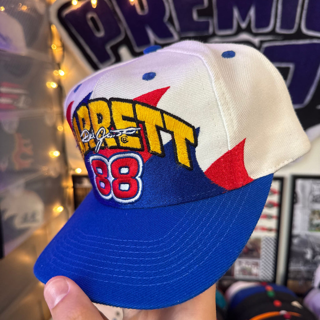 Dale Jarrett #88 Ford Quality Care Racing Logo Athletic Double Sharktooth