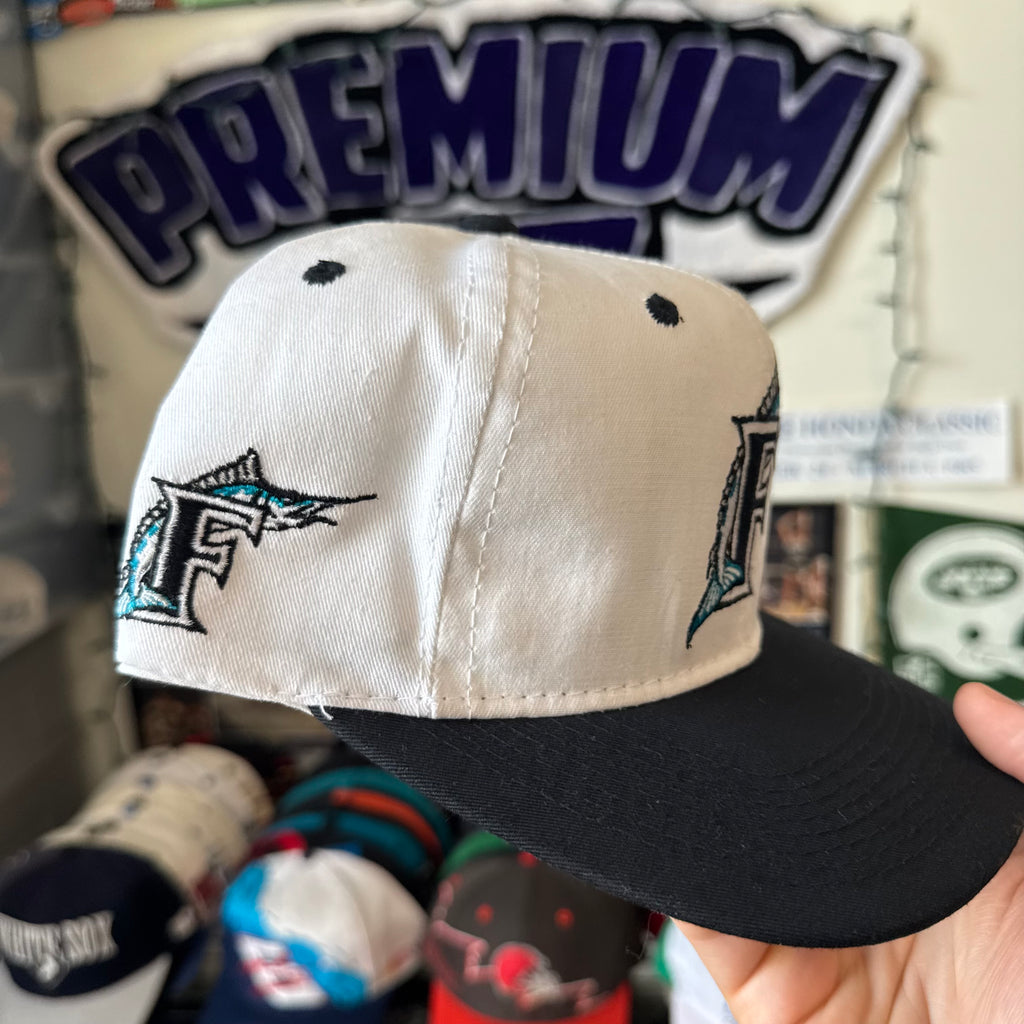 Florida Marlins Plain Logo MLB Baseball Snapback