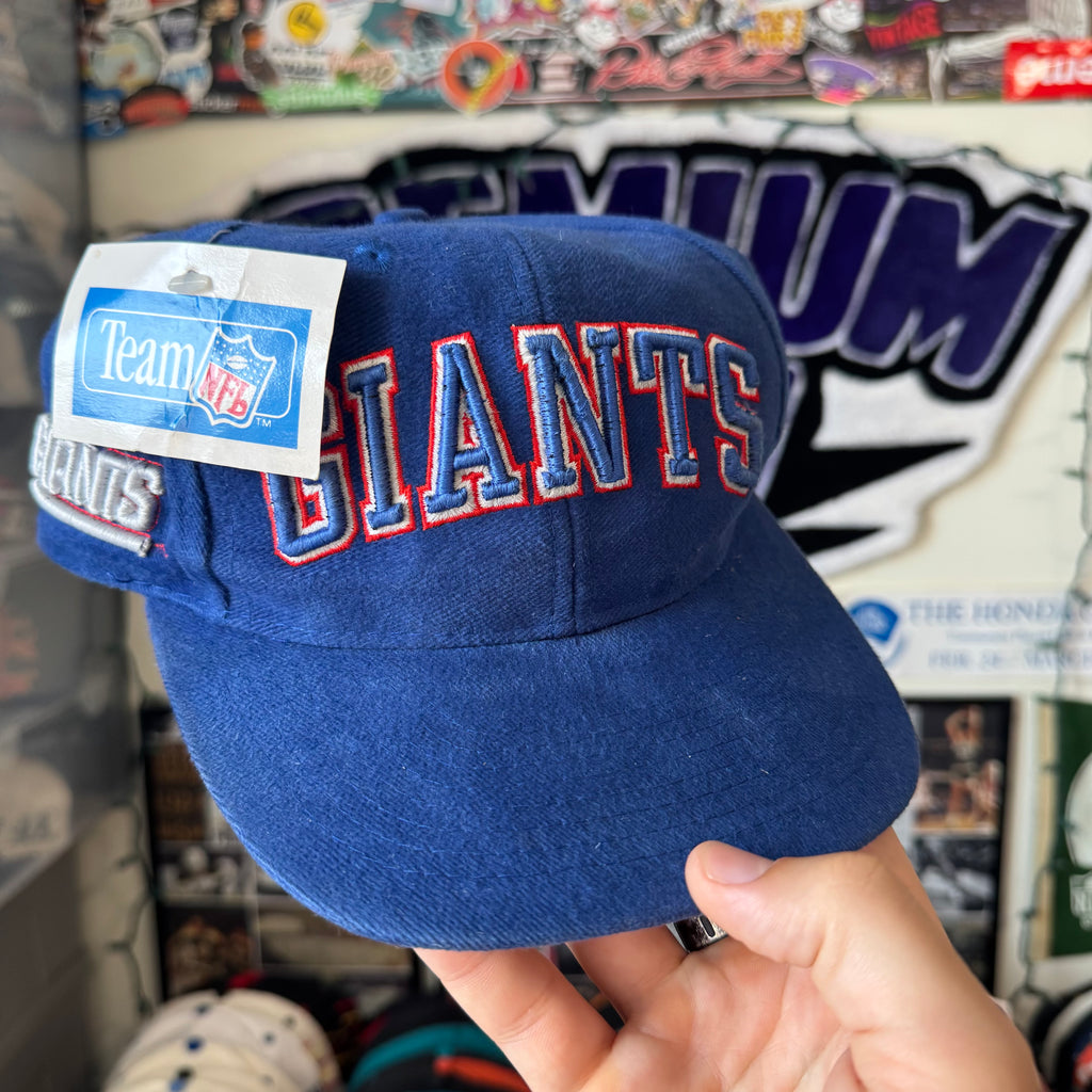 New York Giants Puff Print Arch NFL Football SnapBack