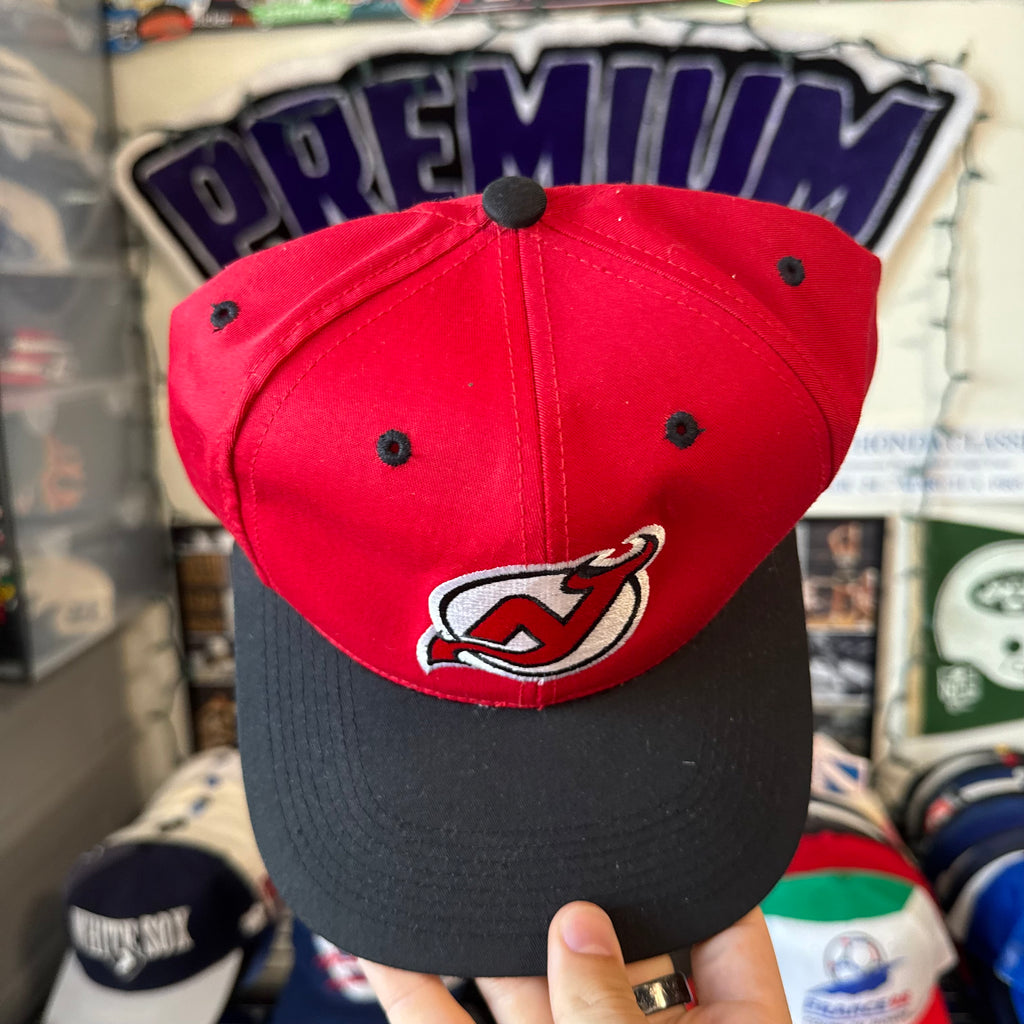 New Jersey Devils Sports Specialties Plain Logo NHL Hockey Snapback