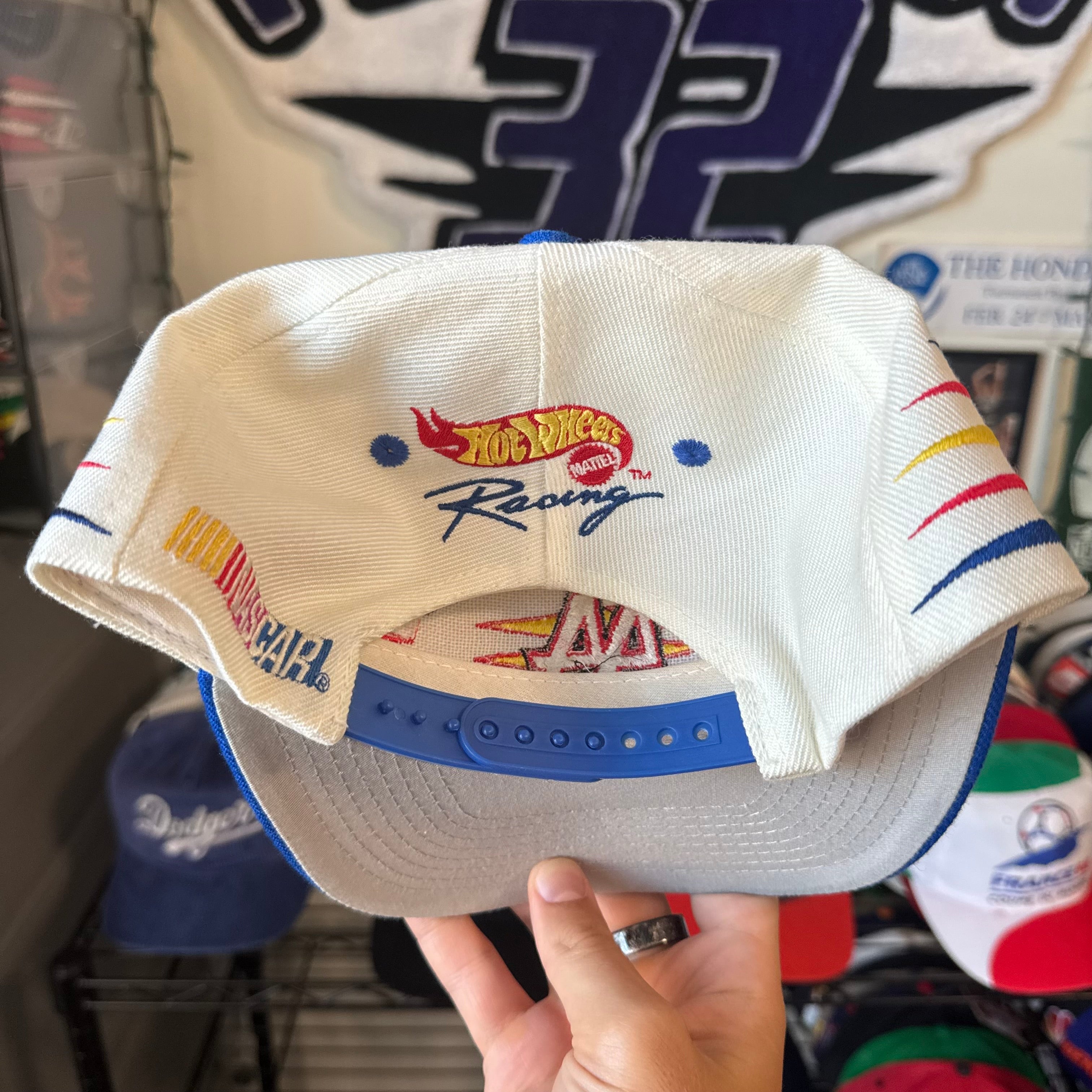 Kyle Petty #44 Hot Wheels Racing Logo Athletic Diamond Cut NASCAR Racing Snapback