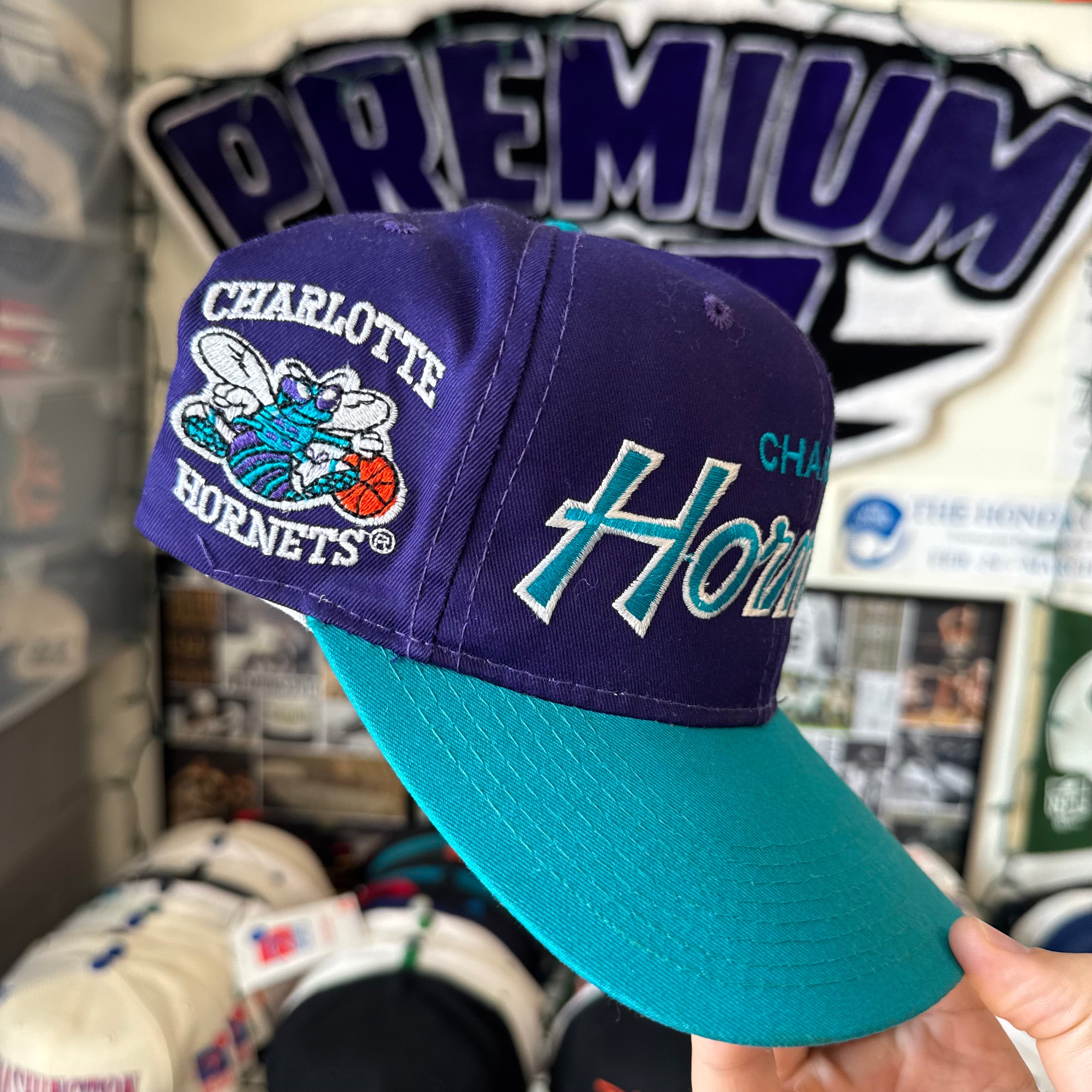 Charlotte Hornets Sports Specialties Double Line Script