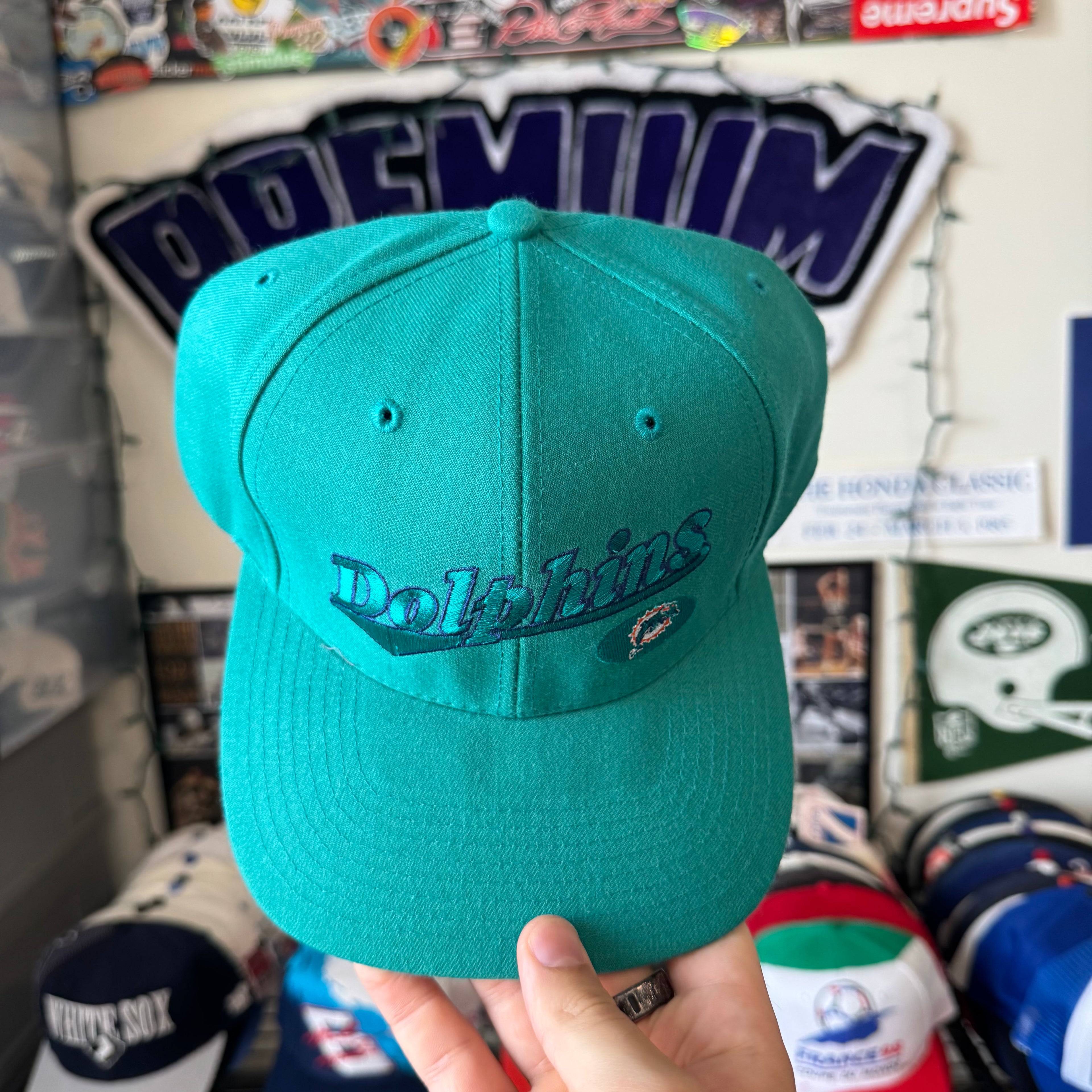 Miami Dolphins Tailsweep by Twins Enterprise NFL Football Snapback