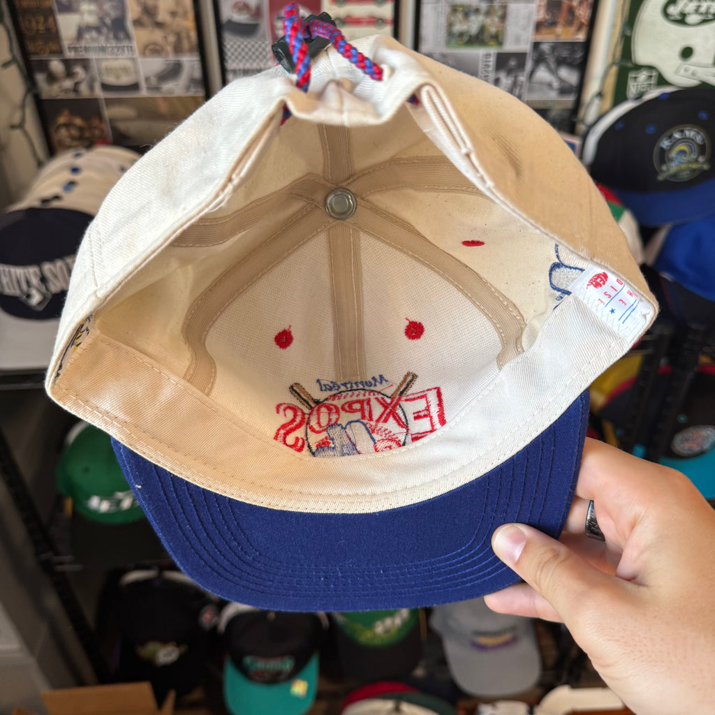 Montreal Expos Crossed Bats #1 Apparel MLB Baseball Draw-String