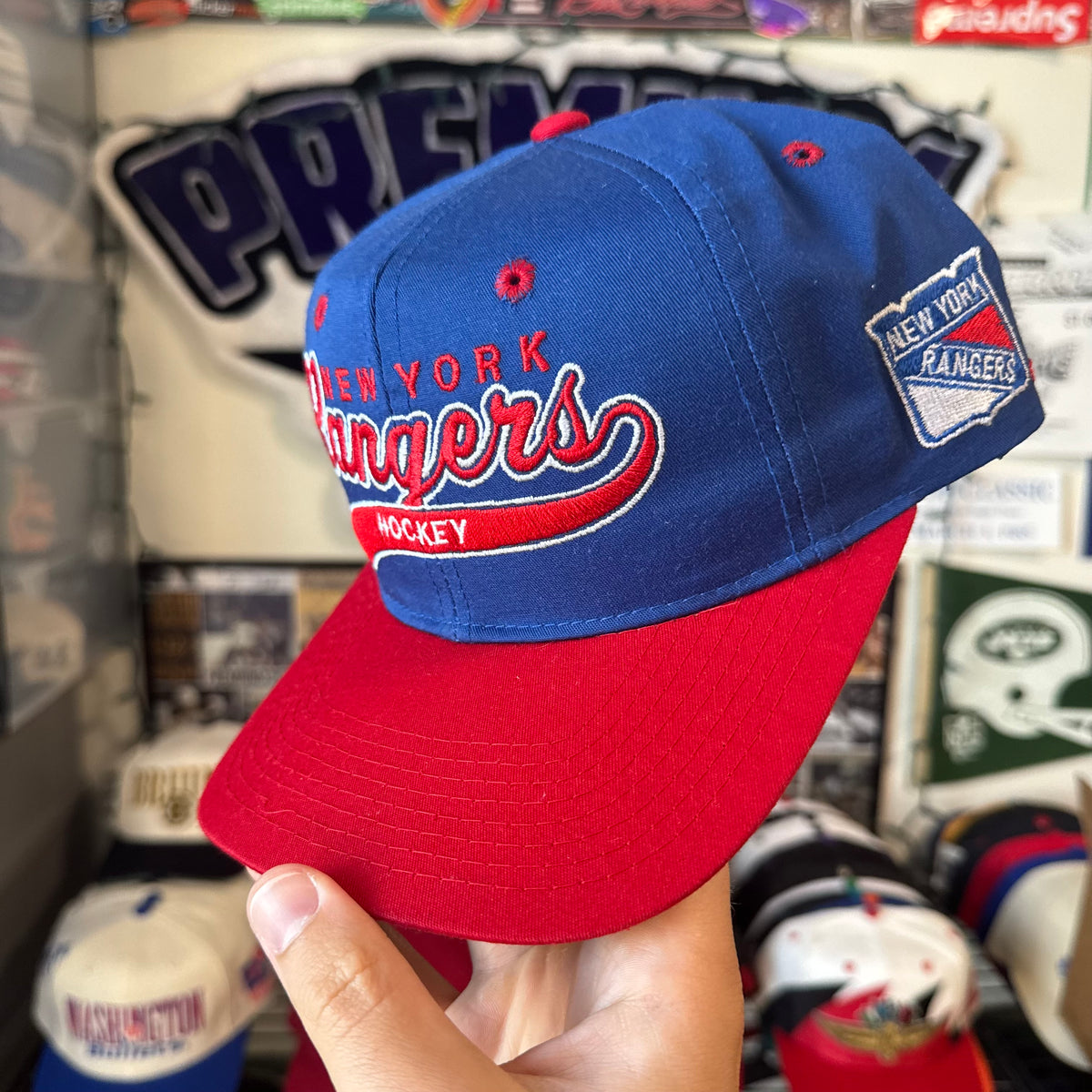 New York Rangers Starter Tailsweep NHL Hockey Snapback