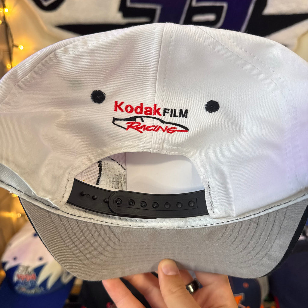 Sterling Marlin #4 Kodak Film Racing Logo 7 Double Sharktooth Snapback