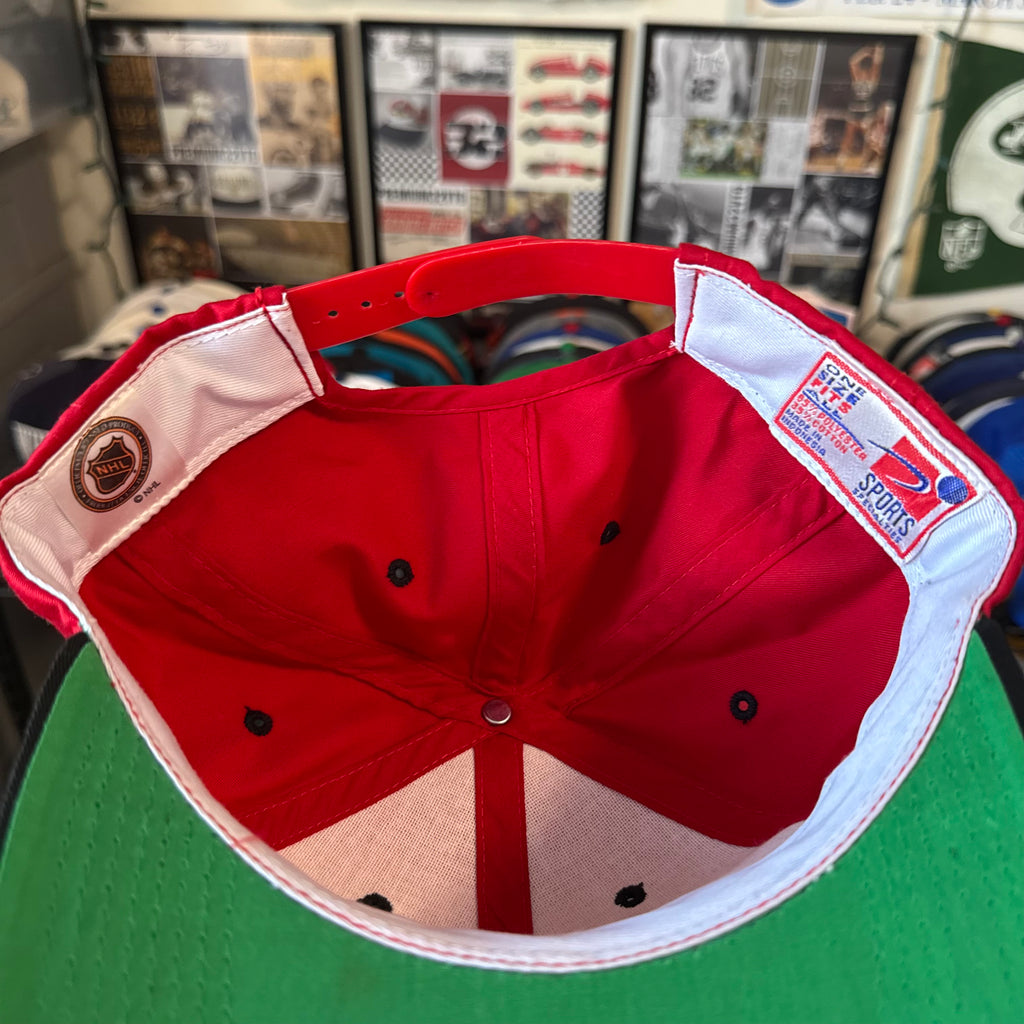 New Jersey Devils Sports Specialties Plain Logo NHL Hockey Snapback