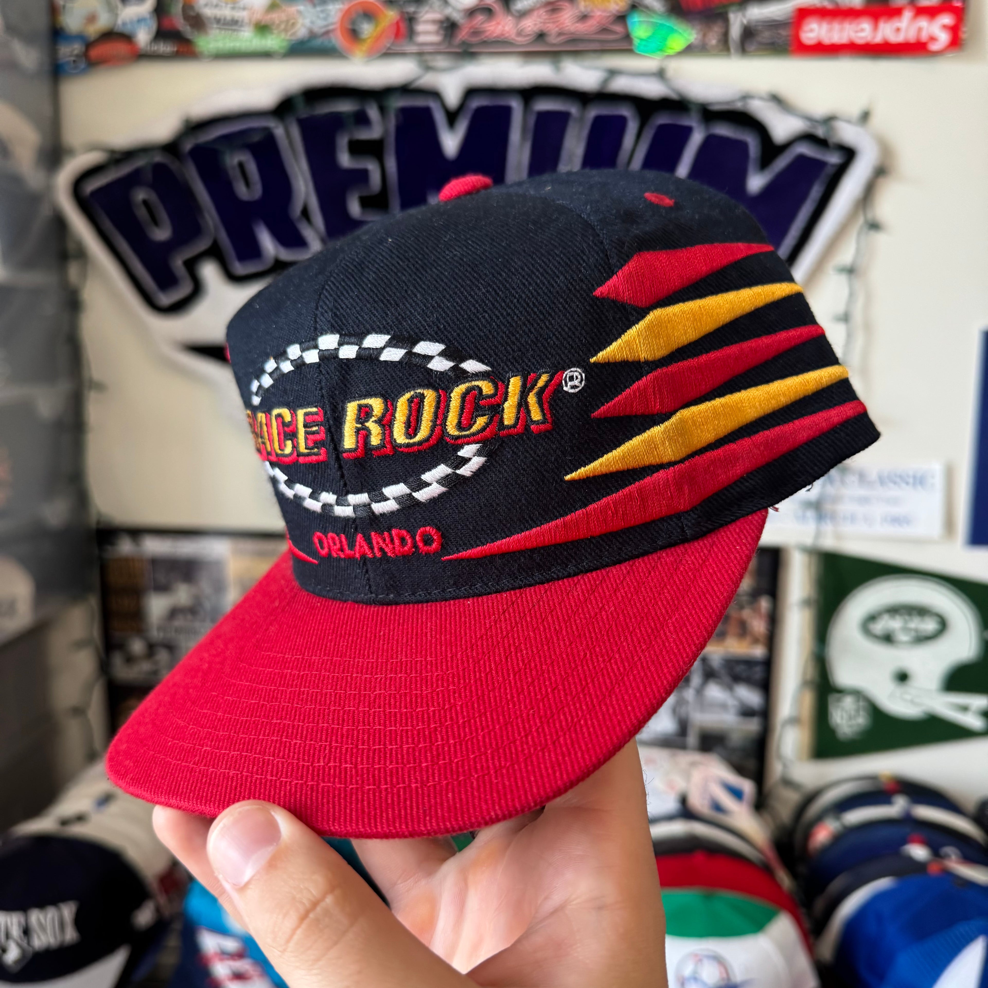 Race Rock Orlando Ready 2 Race Diamond Cut Style Snapback