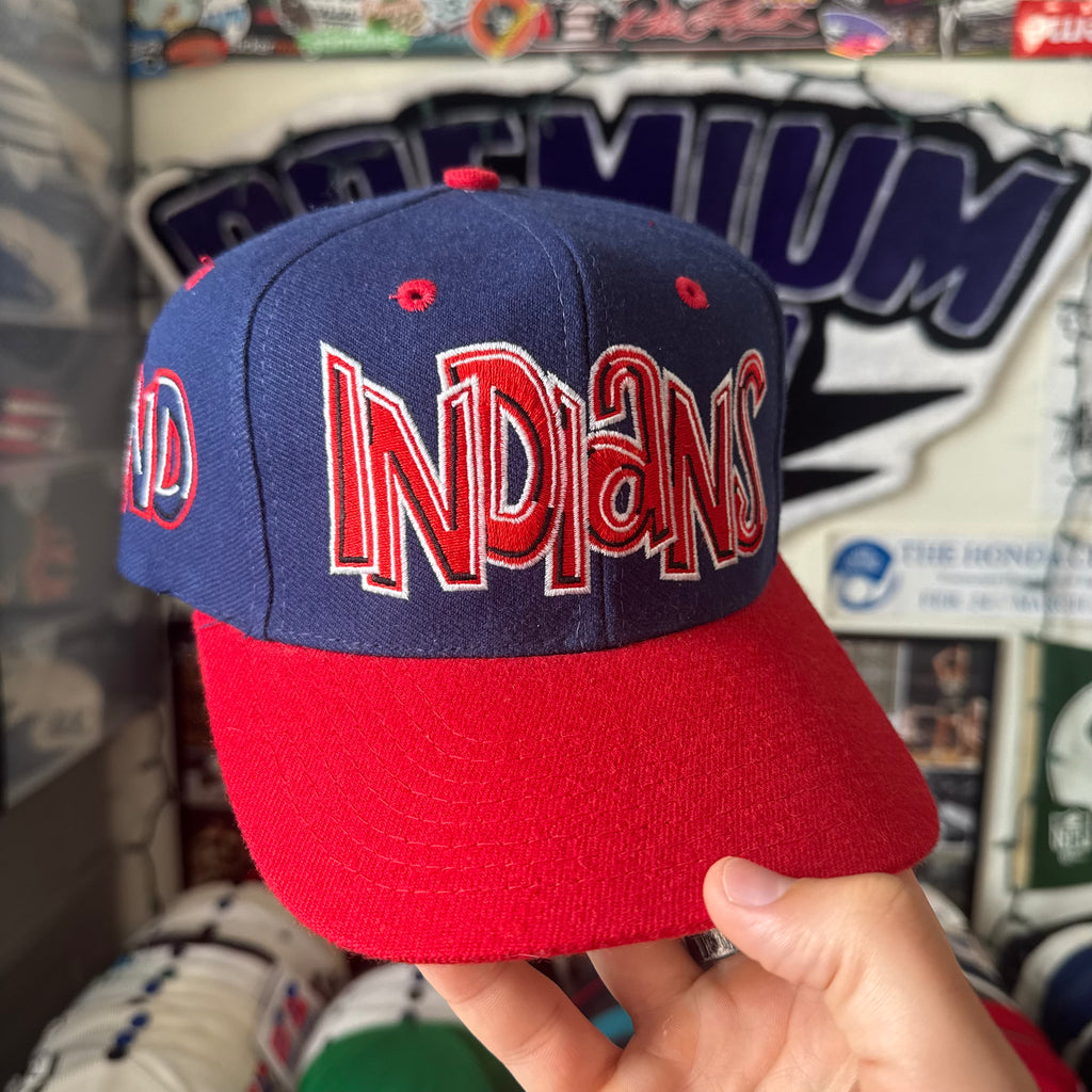 Cleveland Indians Drew Pearson Bubble Graffiti MLB Baseball Snapback