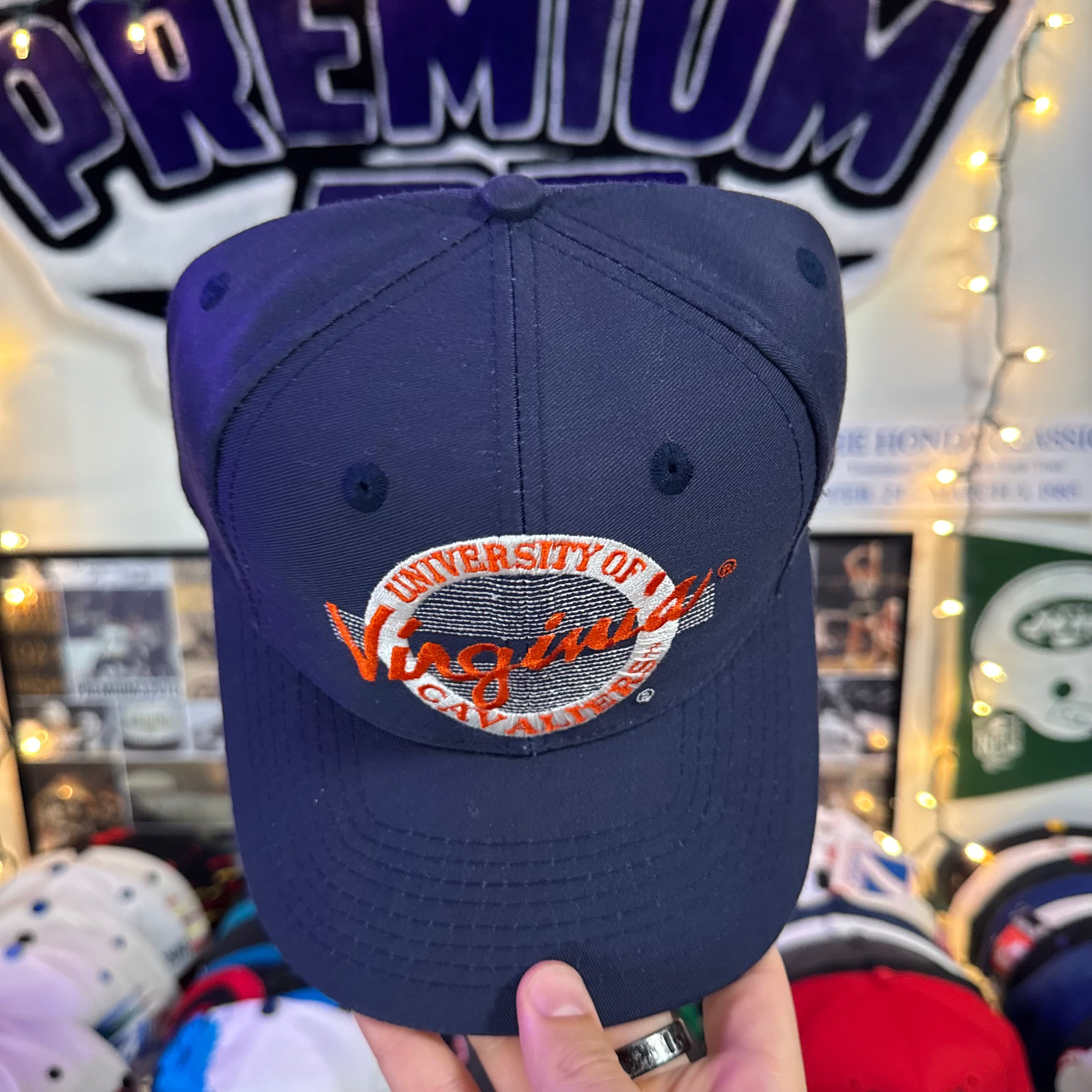University of Virginia Circle Logo Script by The Game NCAA College SnapBack