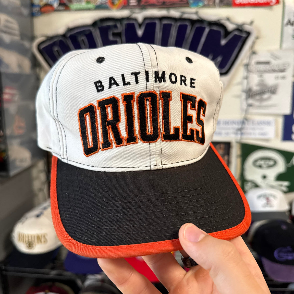 Baltimore Orioles Starter Arch MLB Baseball Snapback