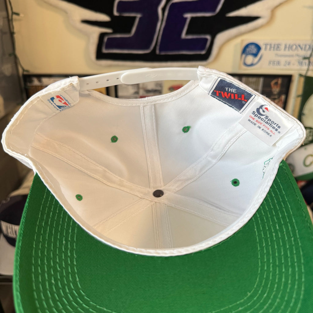 Boston Celtics Sports Specialties Double Line Script NBA Basketballs Snapback