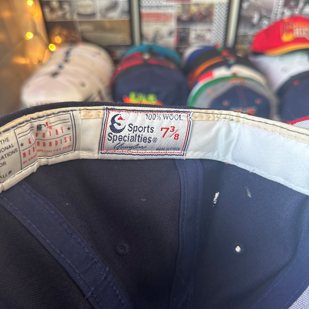 Atlanta Braves Plain Logo Sports Specialties Fitted Hat 7 3/8