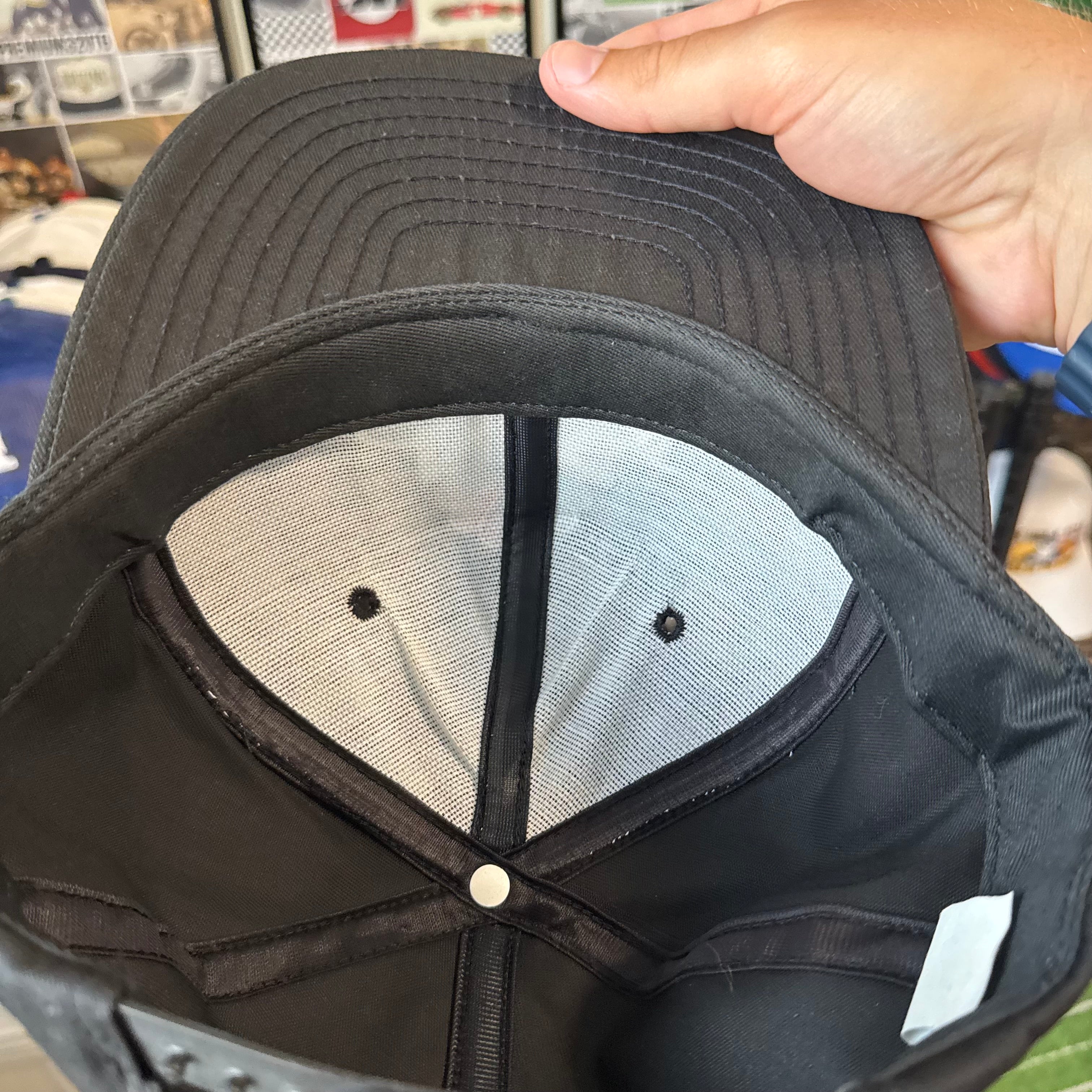 NBC Sports Black Plain Logo Snapback