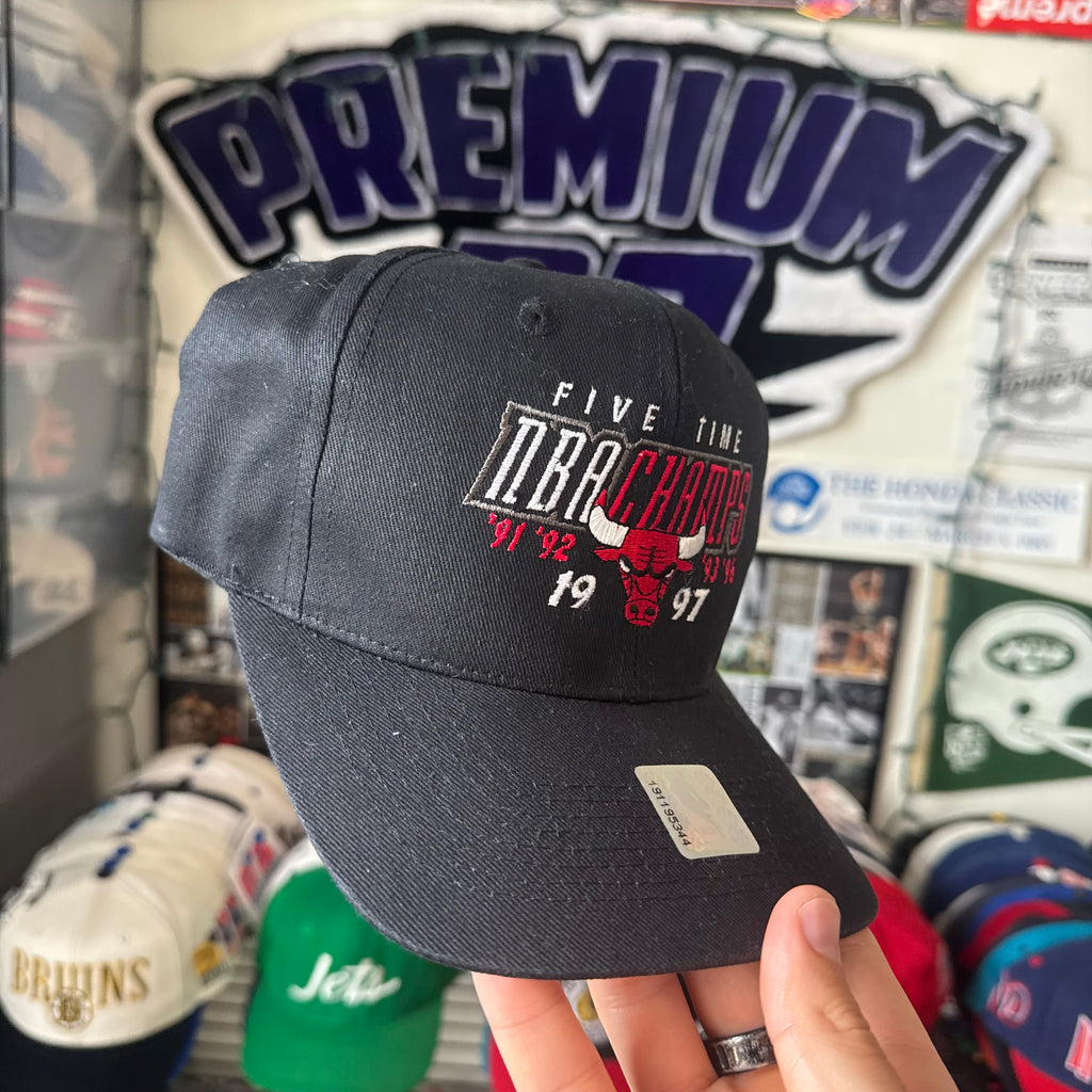 Chicago Bulls Five Time NBA Champs 1997 NBA Basketball Snapback