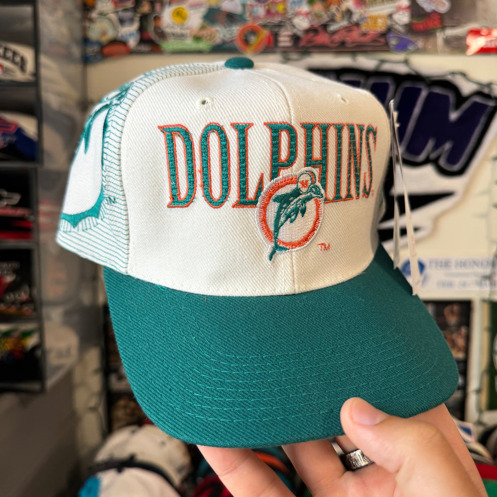 Miami Dolphins Sports Specialties Laser NWT NFL Football Snapback