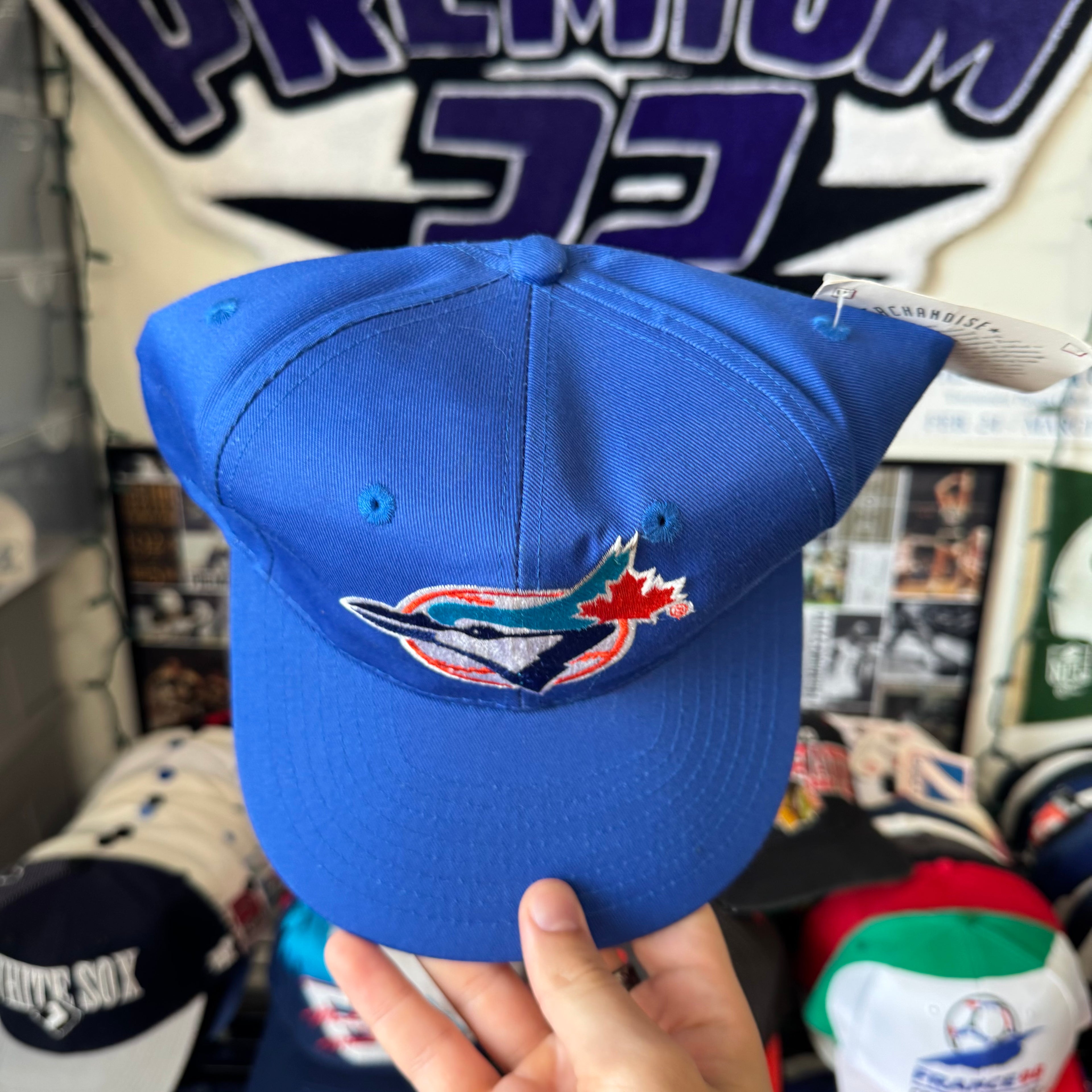 Toronto Blue Jays ANNCO Plain Logo MLB Baseball SnapBack