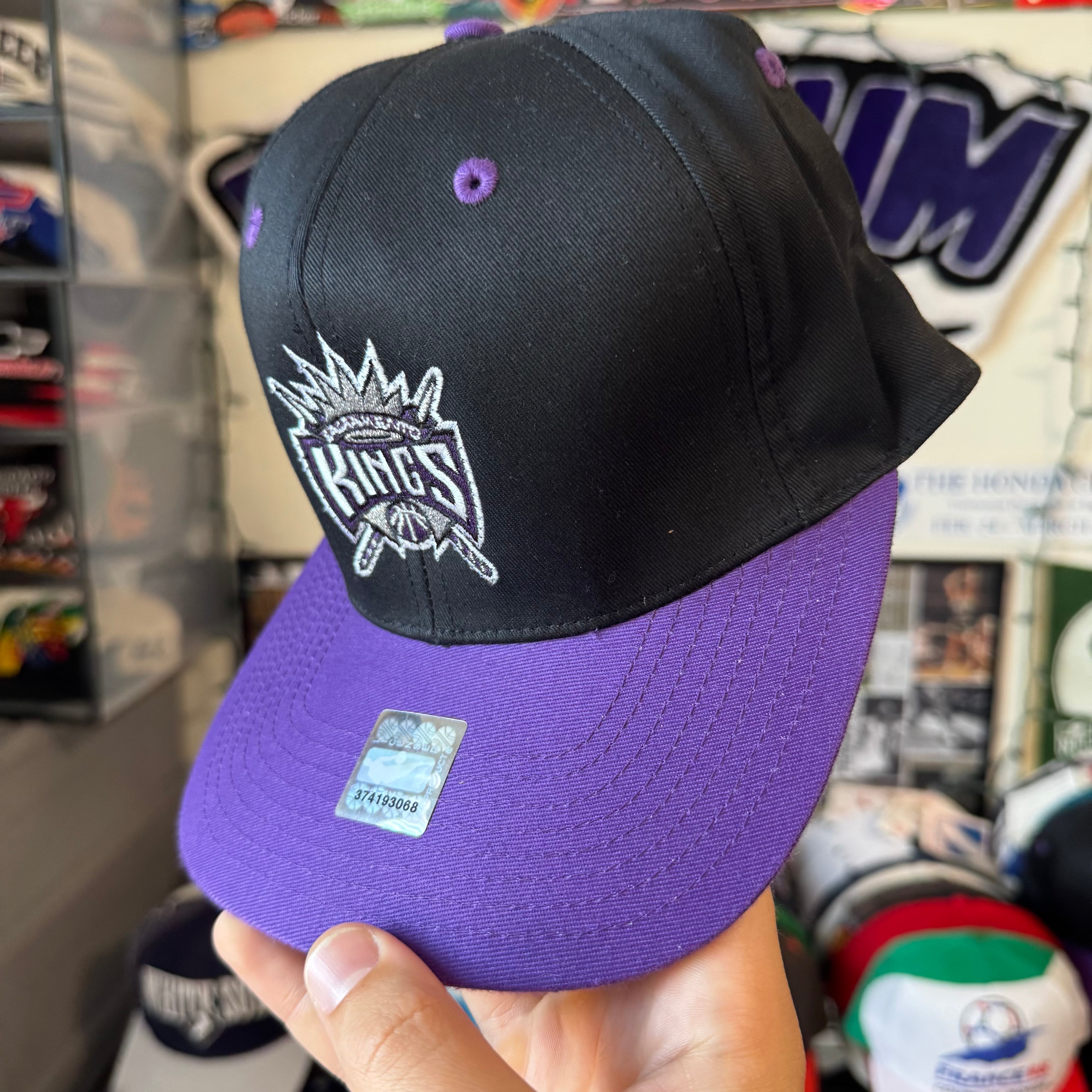 Sacramento Kings Light-Up Logo 7 NHL Hockey Snapback