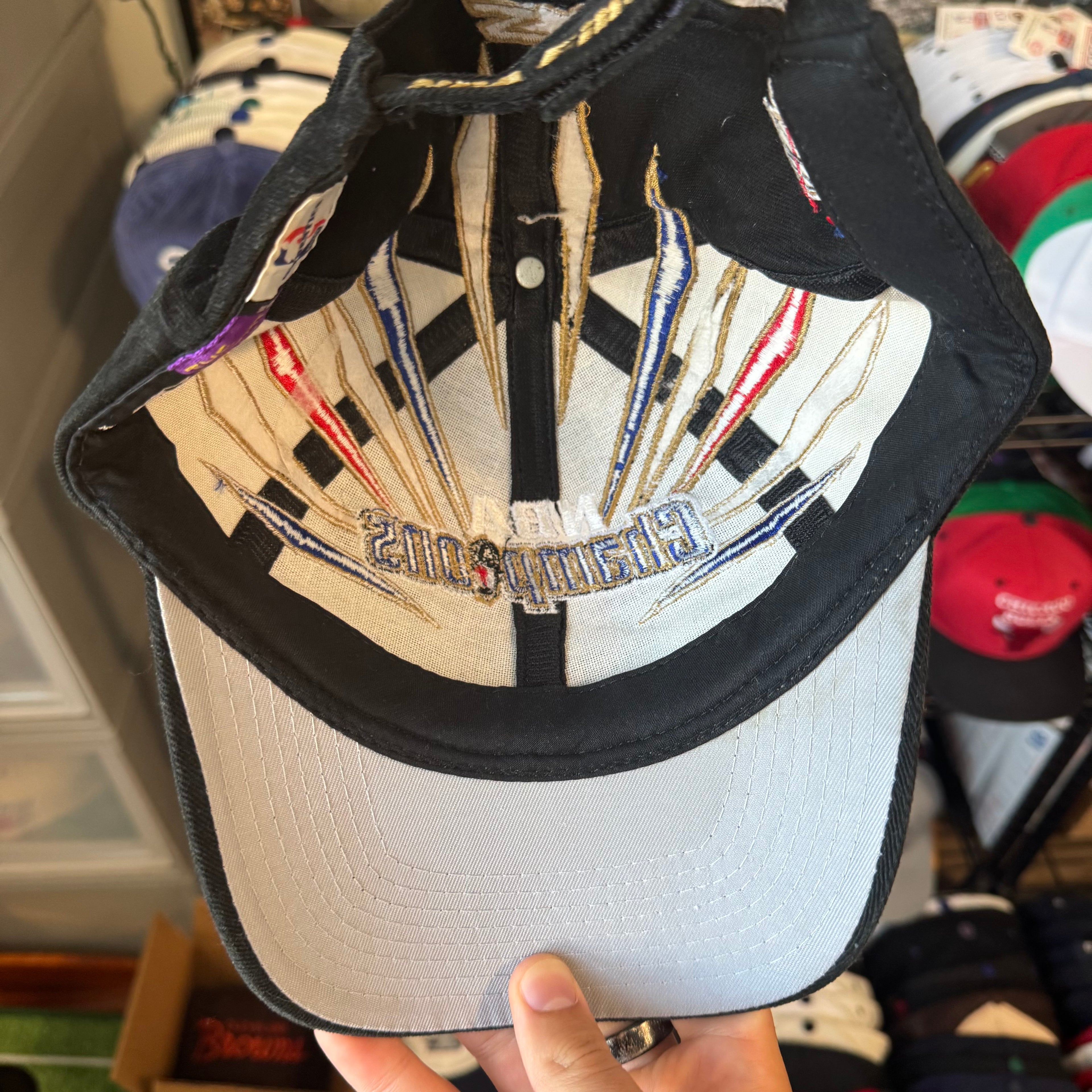 NBA Champions 1998 Chicago Bulls Starter Dad Hat Style Strap Back