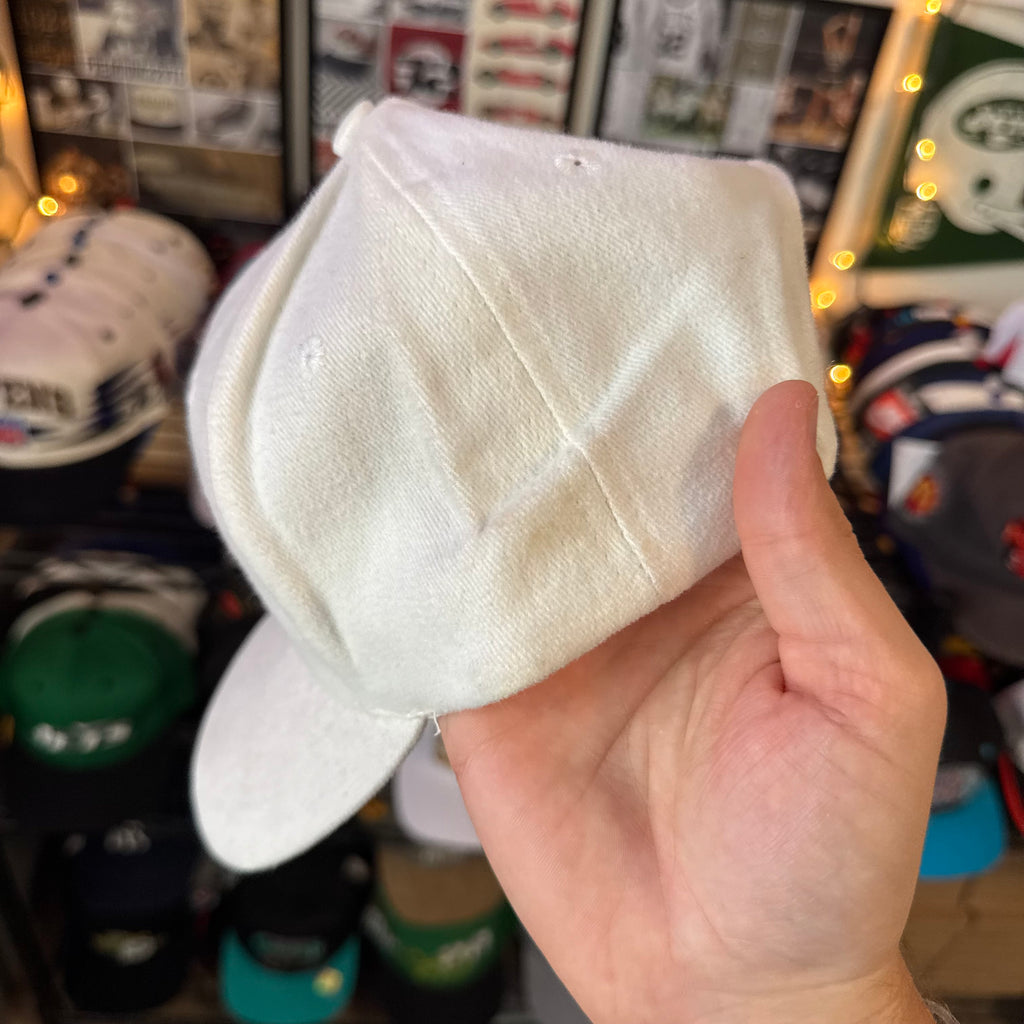 Ohio State Buckeyes Shallow Fit White Logo Athletic Snapback