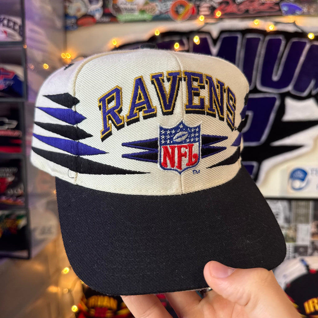 Baltimore Ravens Logo Athletic Diamond Cut Snapback