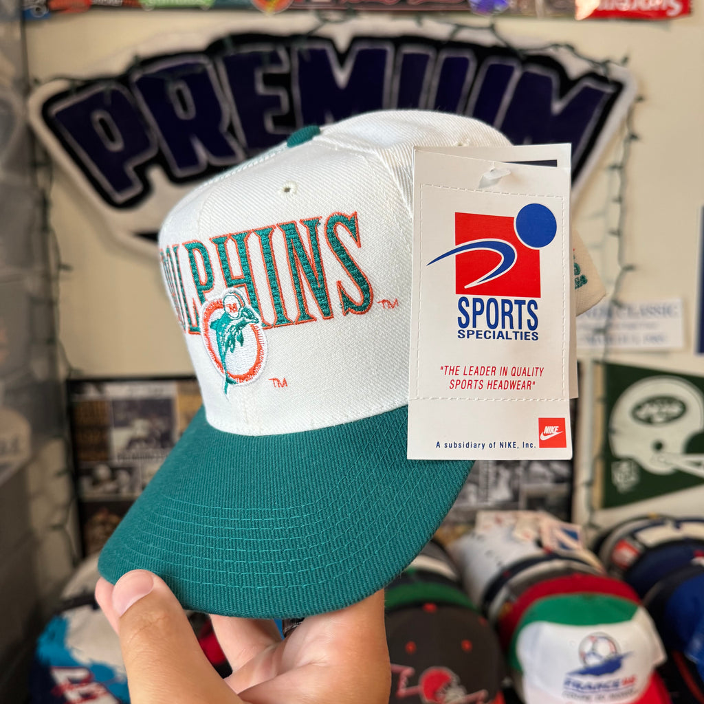 Miami Dolphins Sports Specialties Laser NWT NFL Football Snapback