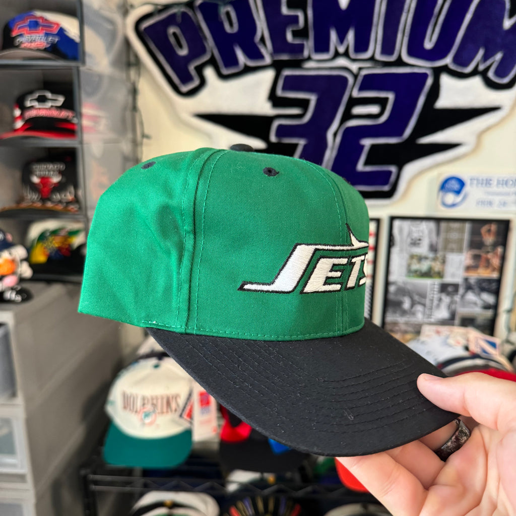 New York Jets Sports Specialties Back Script NFL Football Snapback