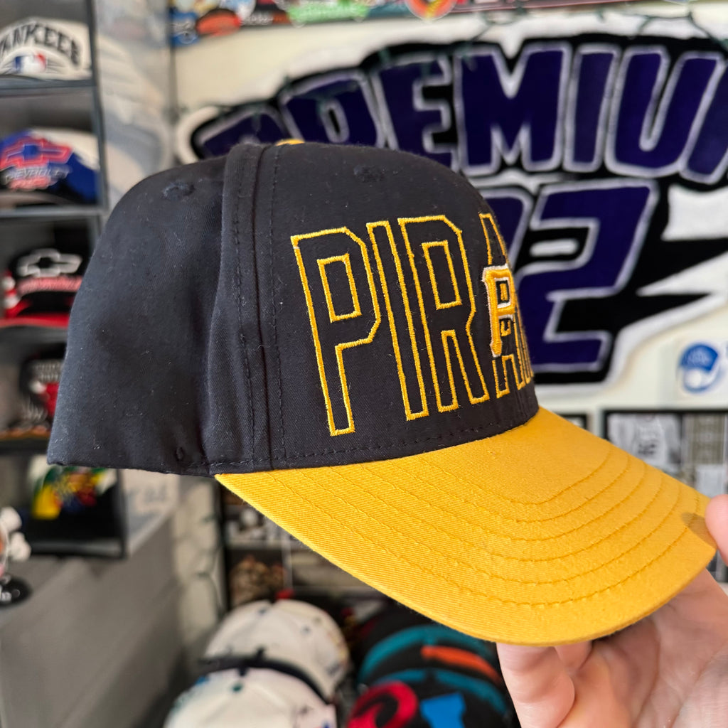 Pittsburgh Pirates Block Outline American Needle MLB Baseball Snapback