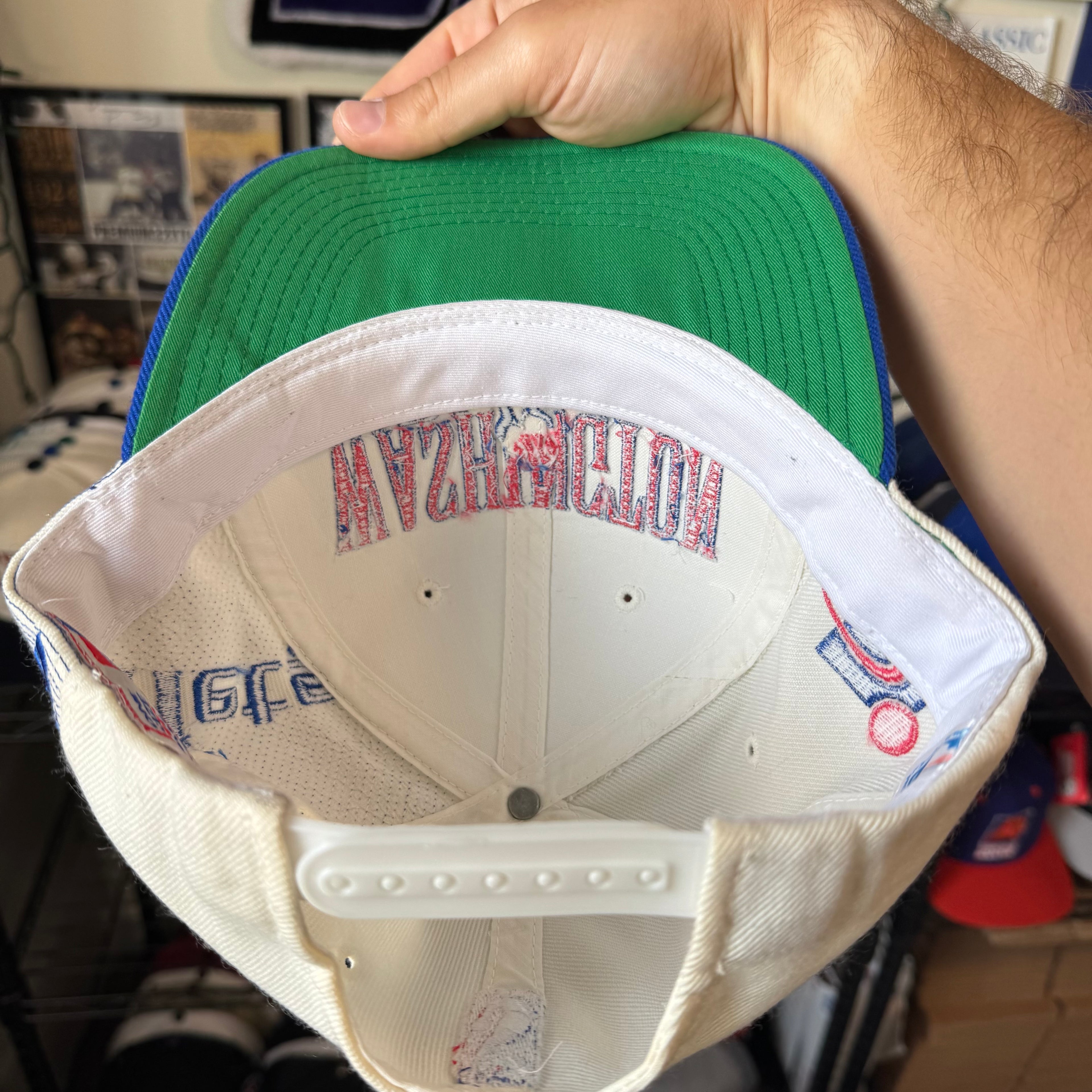 Washington Bullets Sports Specialties Laser NBA Basketball Snapback