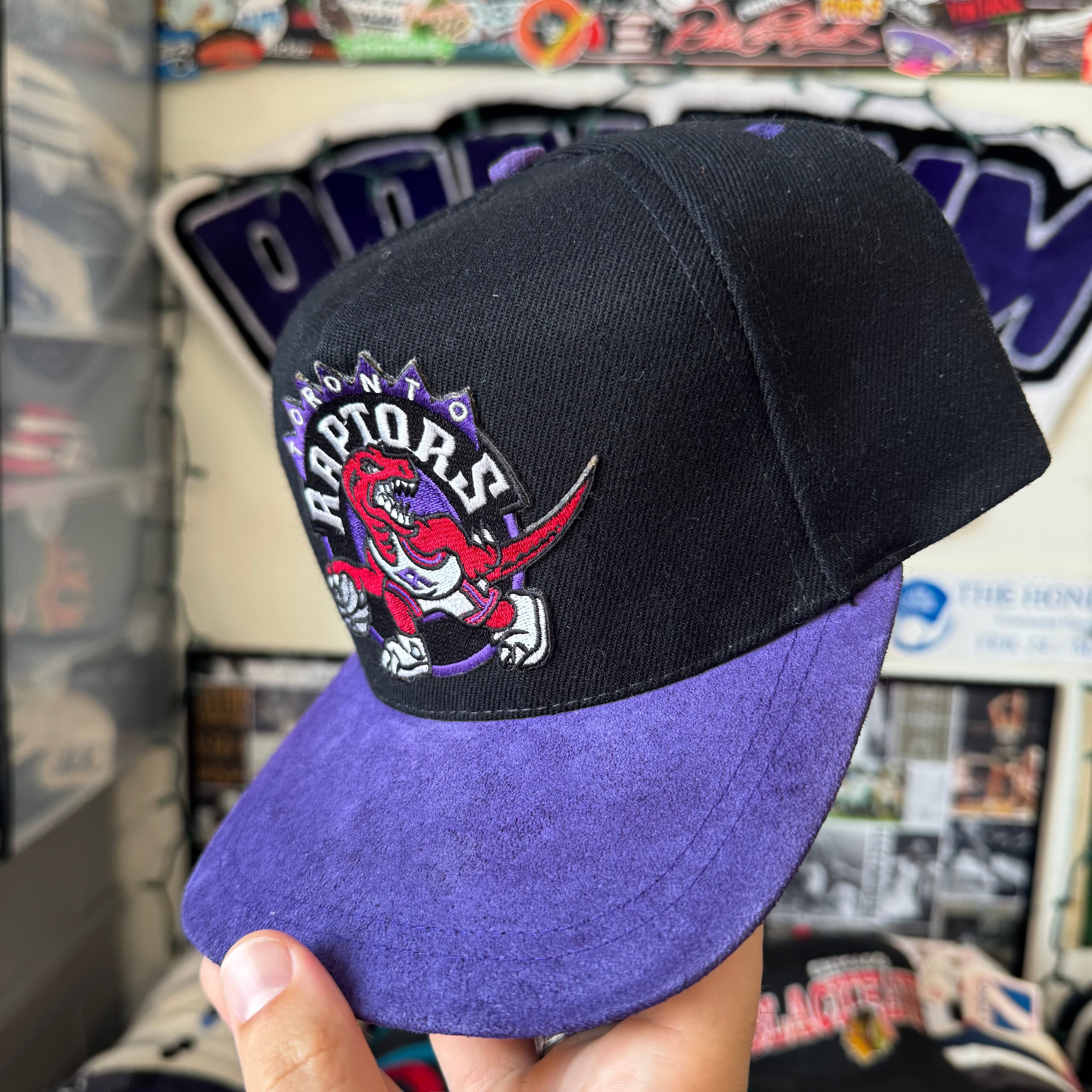 Toronto Raptors Plain Logo NBA Basketball Snapback