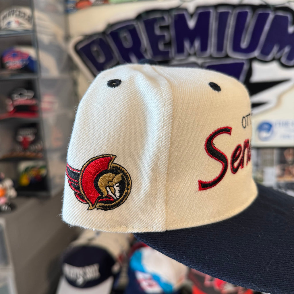 Ottawa Senators Sports Specialties Double Line Script NHL Hockey Snapback