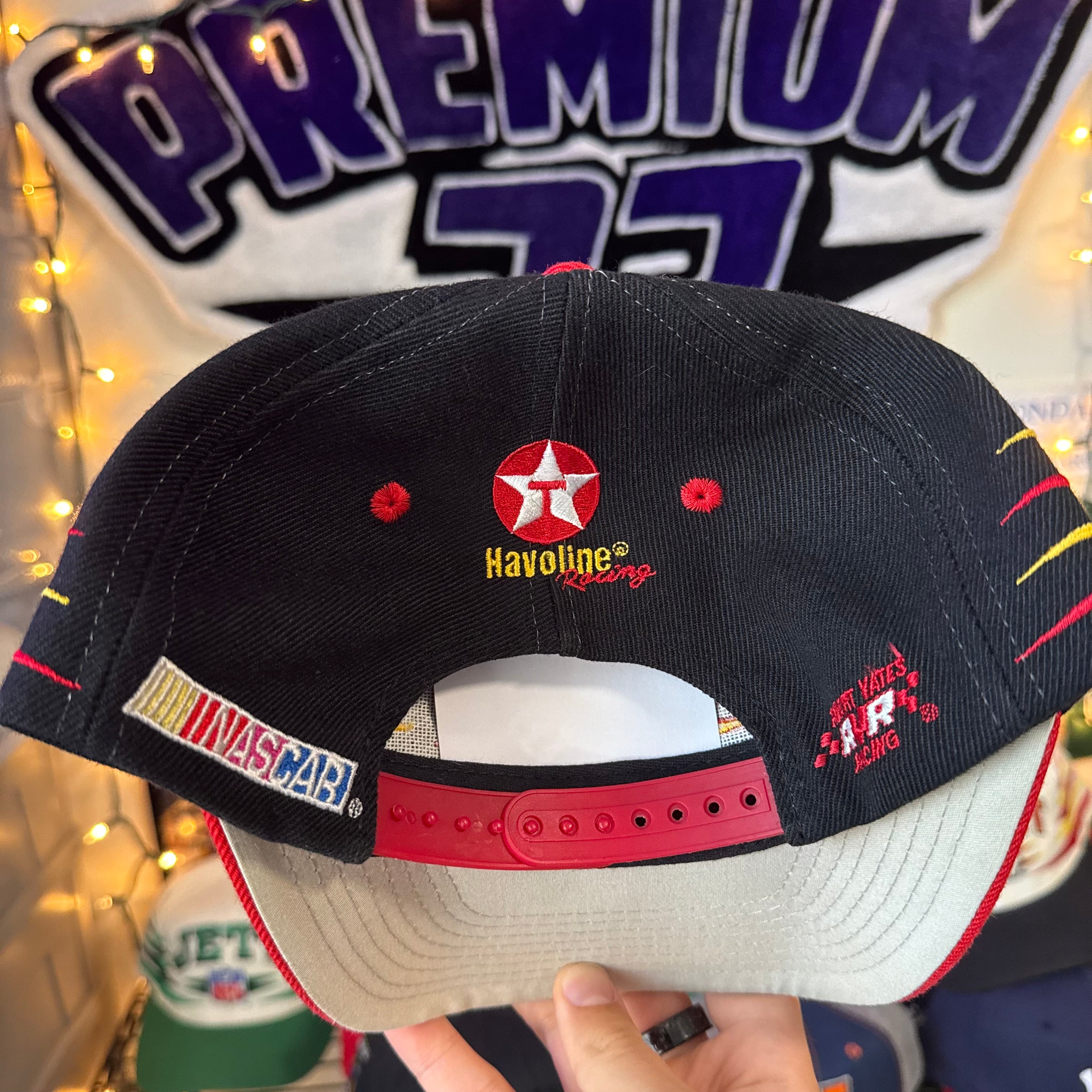 Ernie Irvan #28 Texaco Havoline Racing Logo Athletic Diamond Cut Snapback