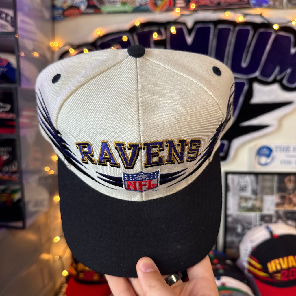 Baltimore Ravens Logo Athletic Diamond Cut Snapback