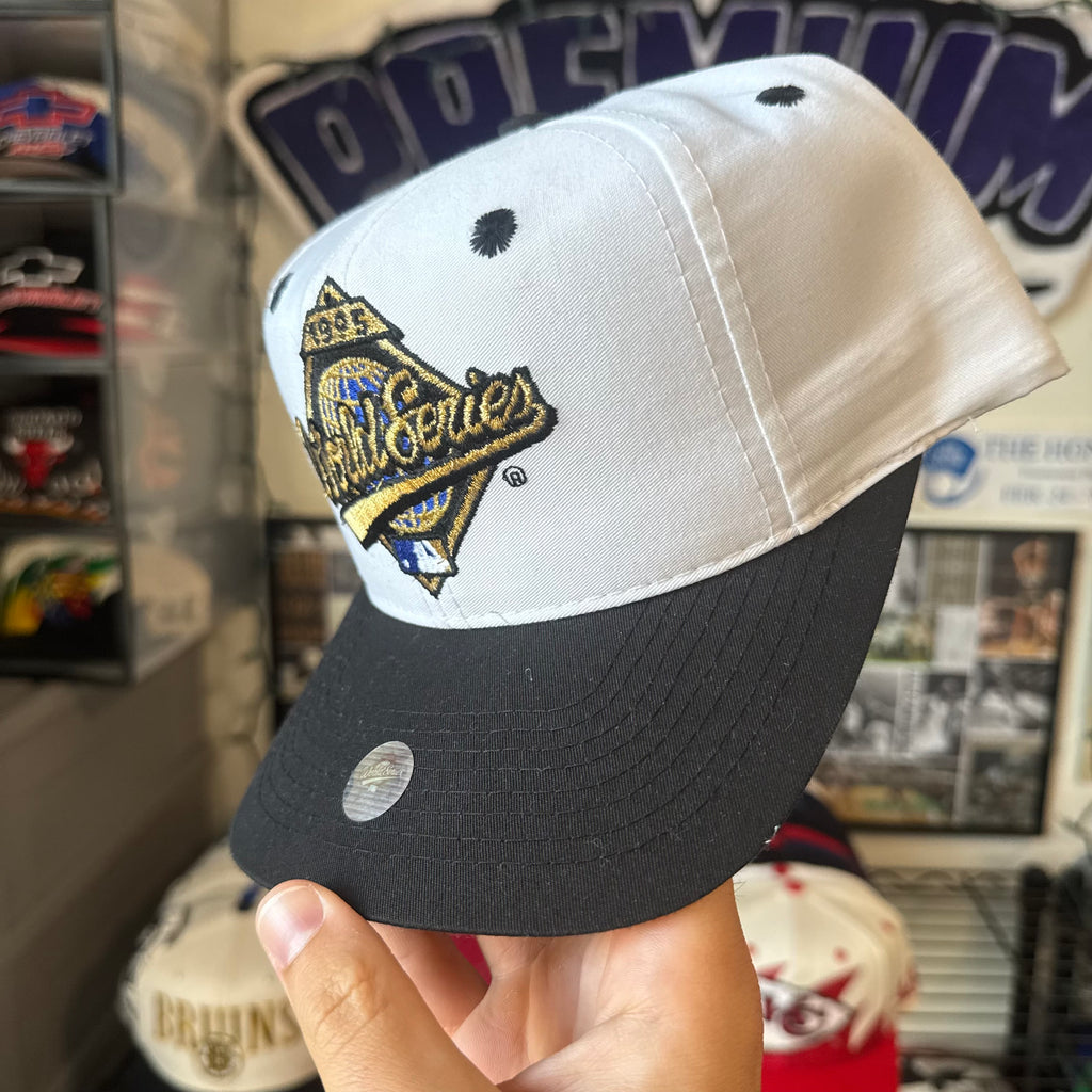 World Series 1995 Cleveland Indians vs Atlanta Braves Logo 7 MLB Baseball Snapback