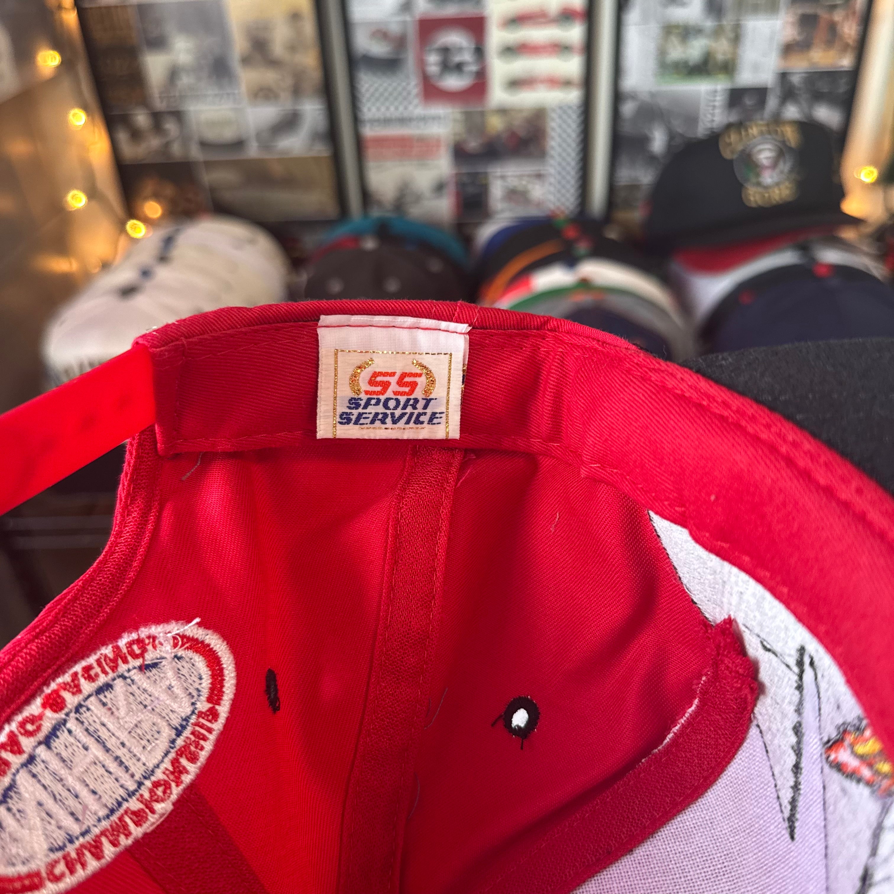 NHRA Drag Racing John Force 5 Time Wolrd Champ Shartooth Style Snapback