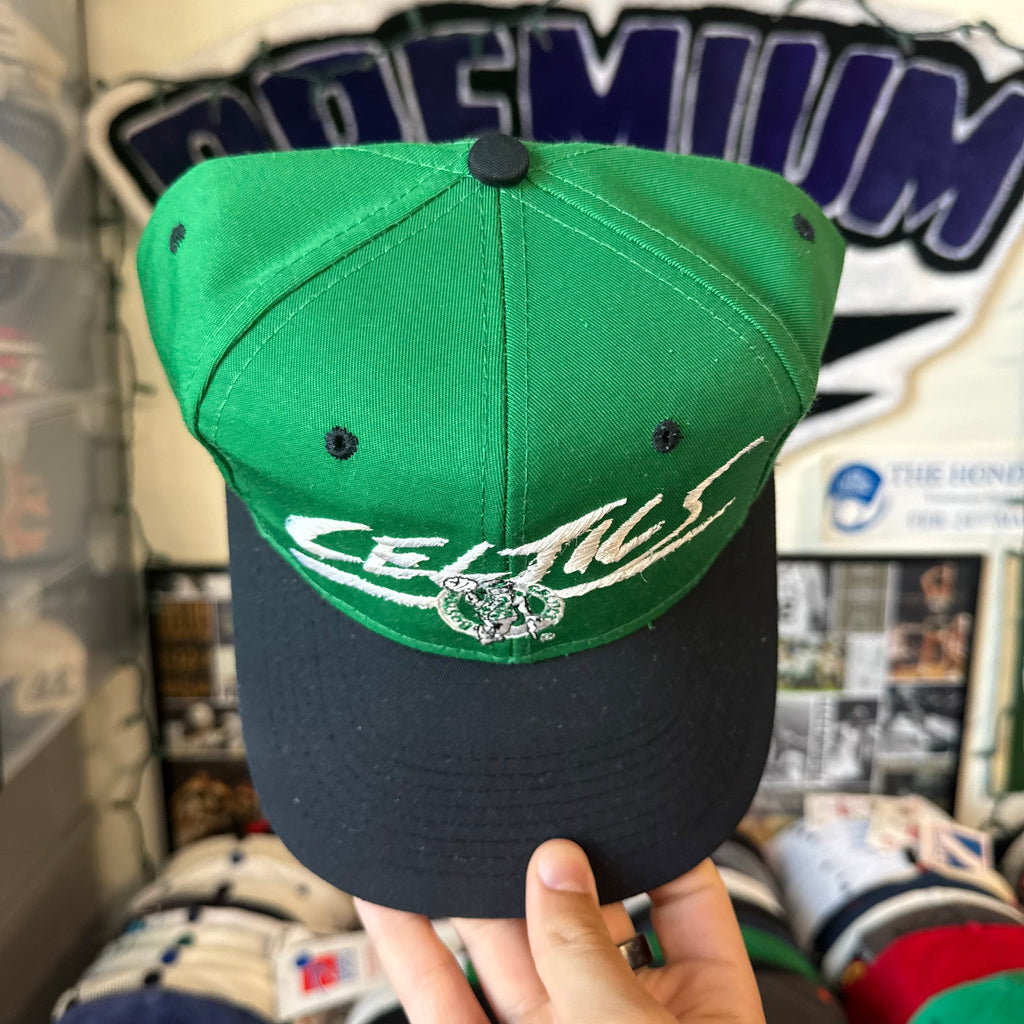 Boston Celtics Spell Out Underline NBA Basketball SnapBack