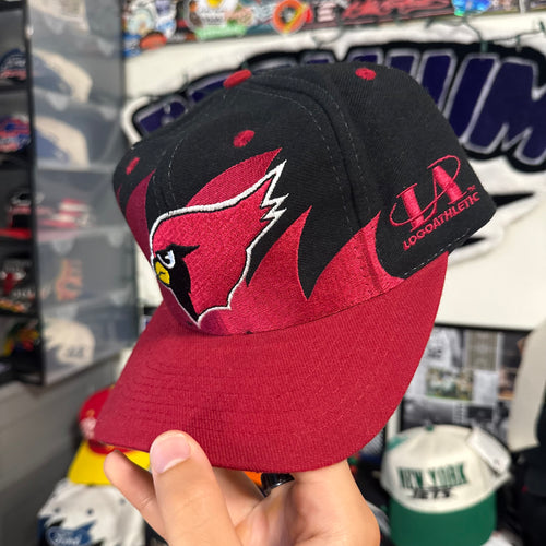 Arizona Cardinals Logo Athletic Black Dome Sharktooth Wool Blend