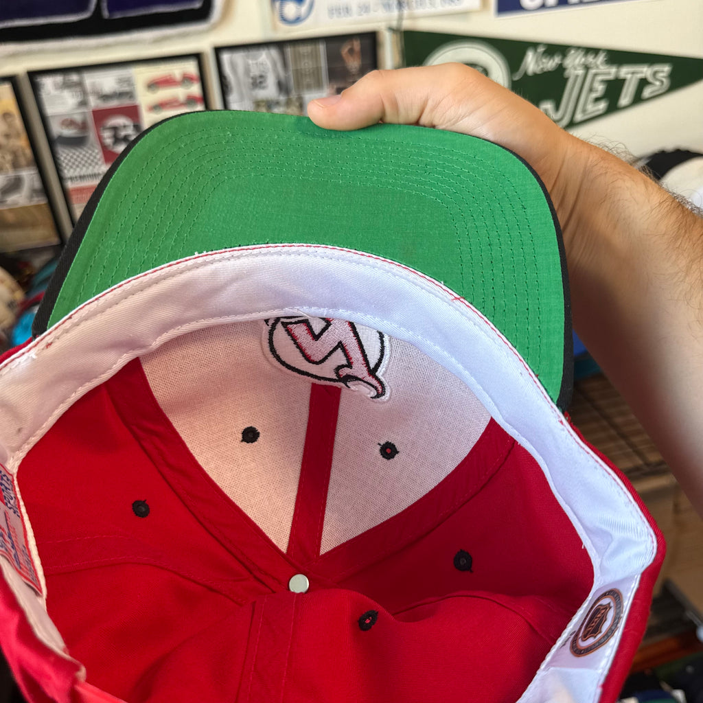 New Jersey Devils Sports Specialties Plain Logo NHL Hockey Snapback