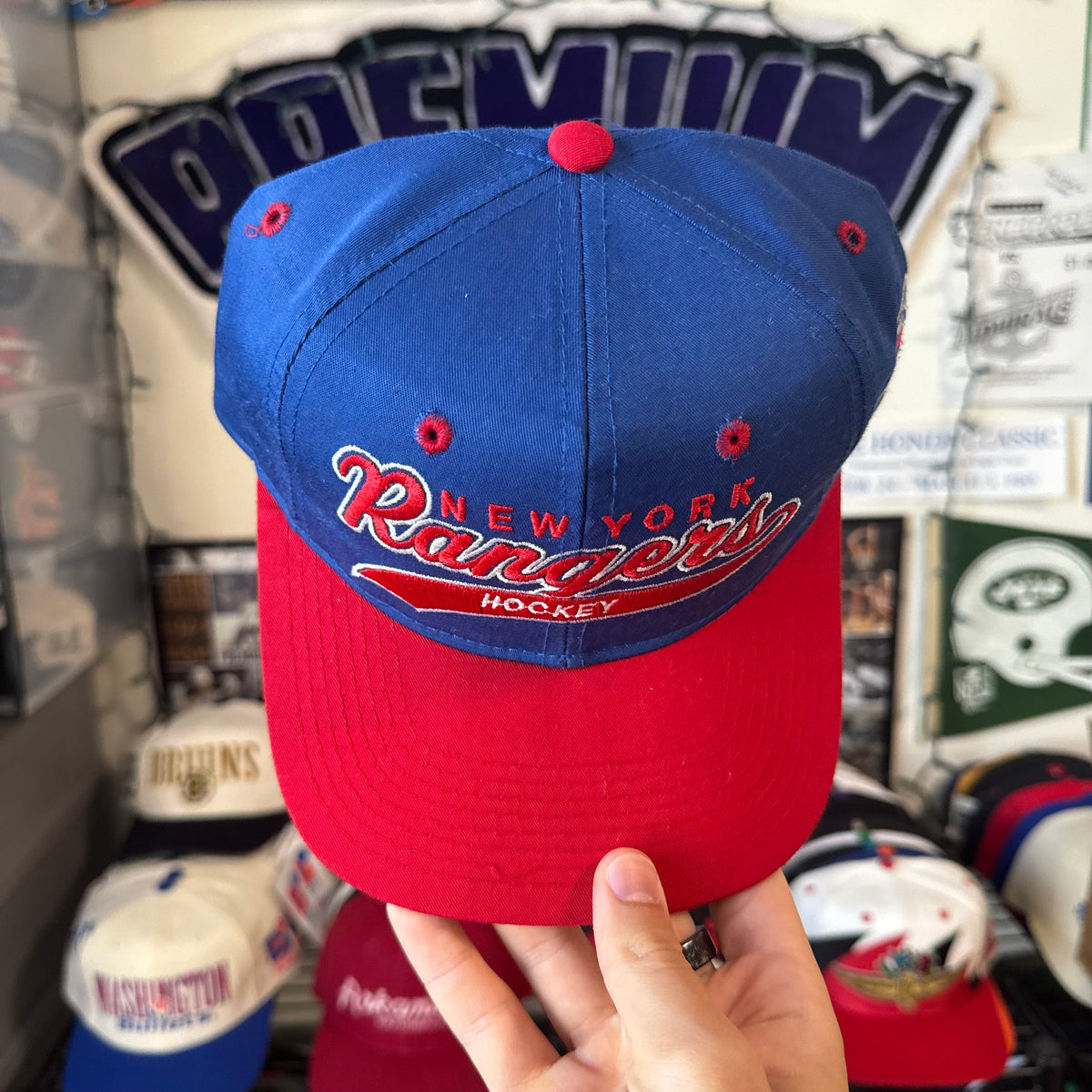 New York Rangers Starter Tailsweep NHL Hockey Snapback