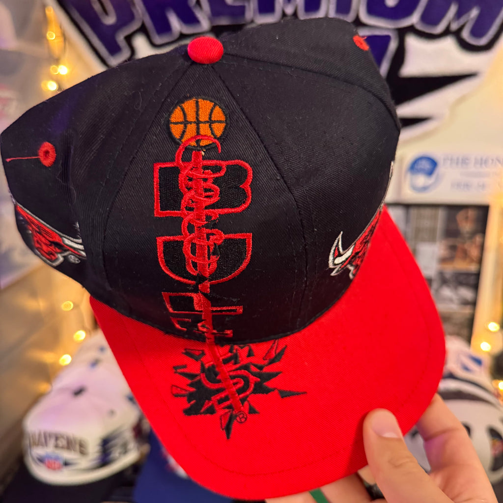 Chicago Bulls Vertical Spell Out NBA Snapback